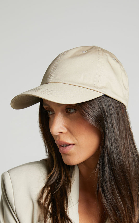 Kehlani Plain Cap in Cream