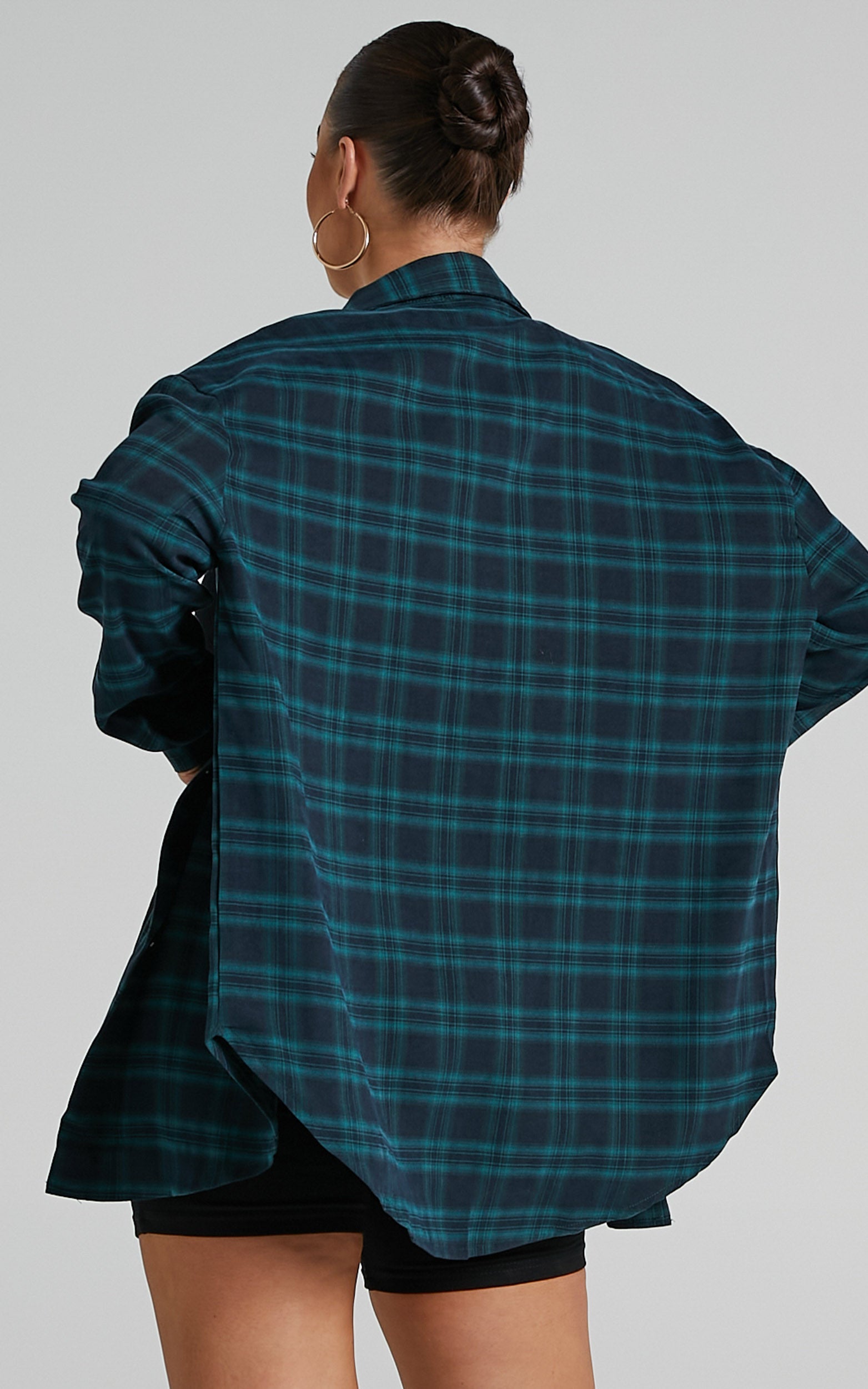 Khleo Shirt in Emerald Check