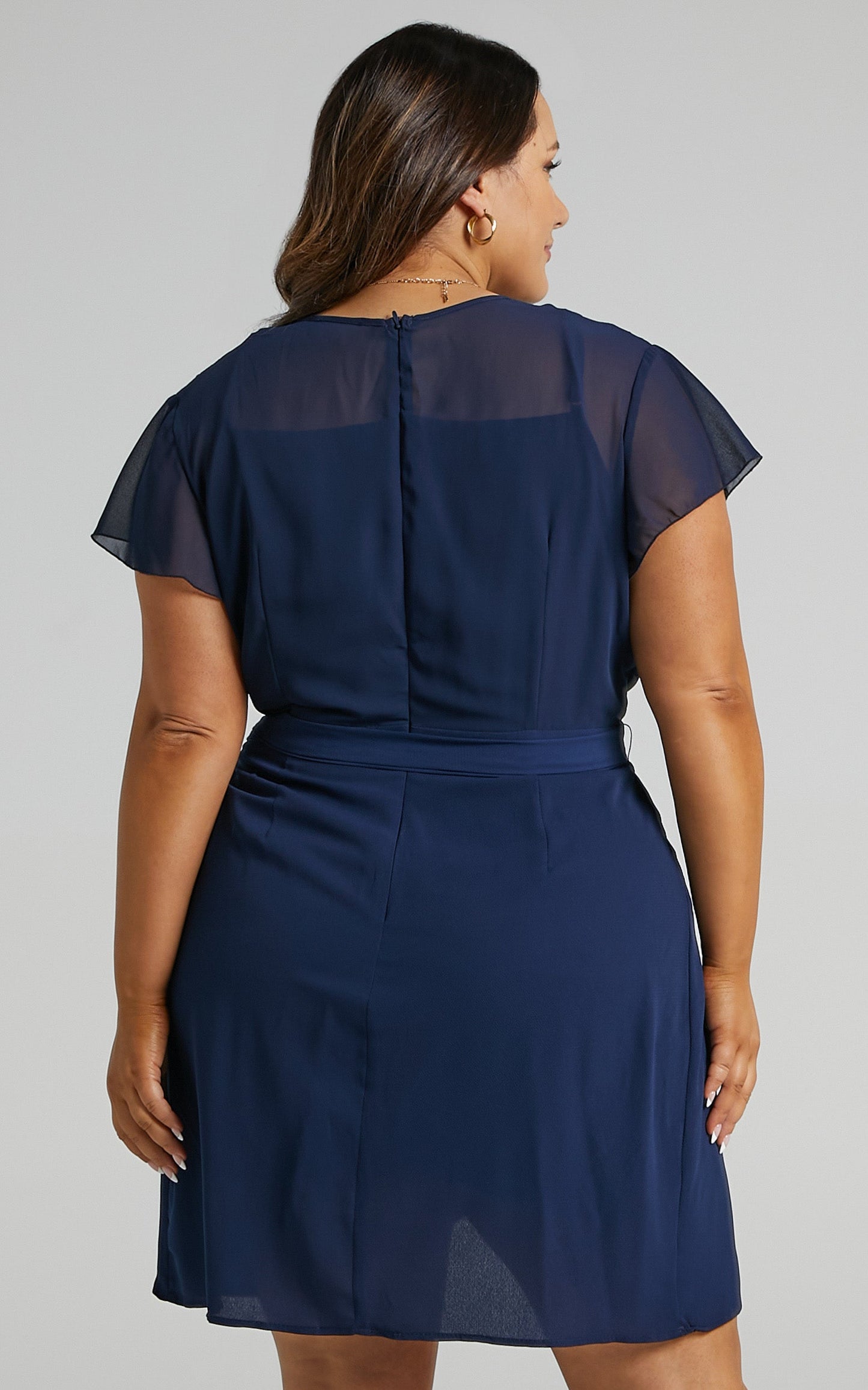 Kicking Goals Dress in Navy