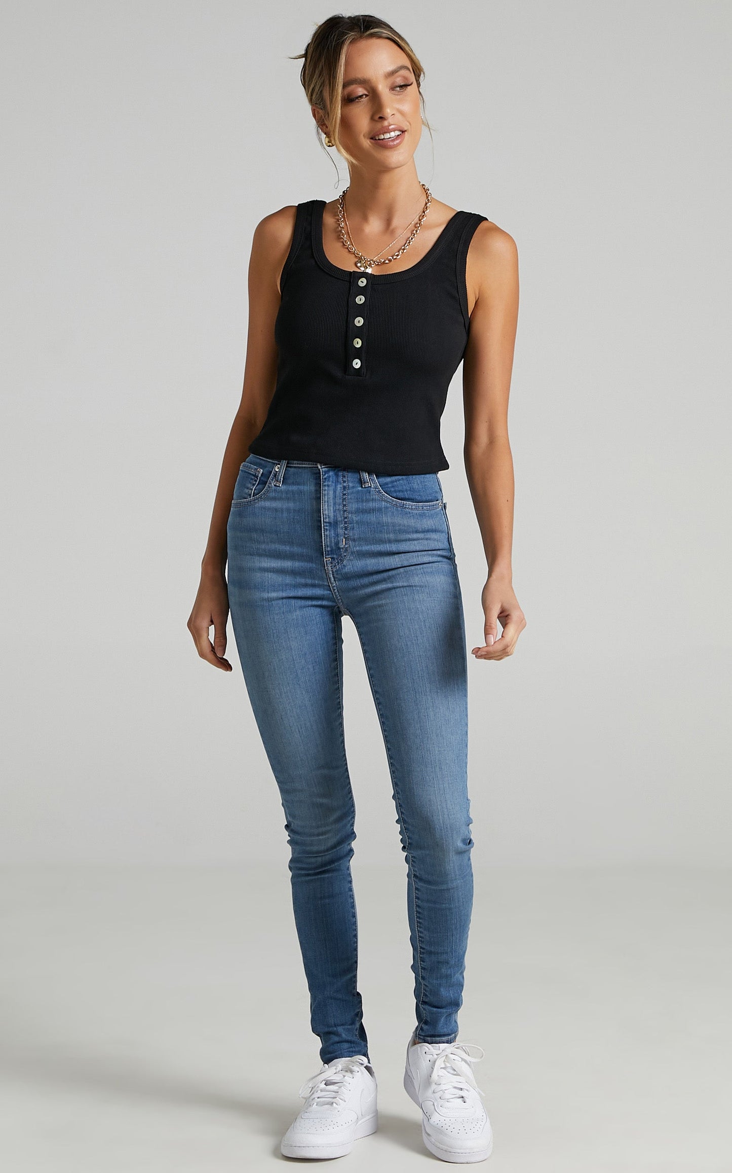 Kitura Cami in Black