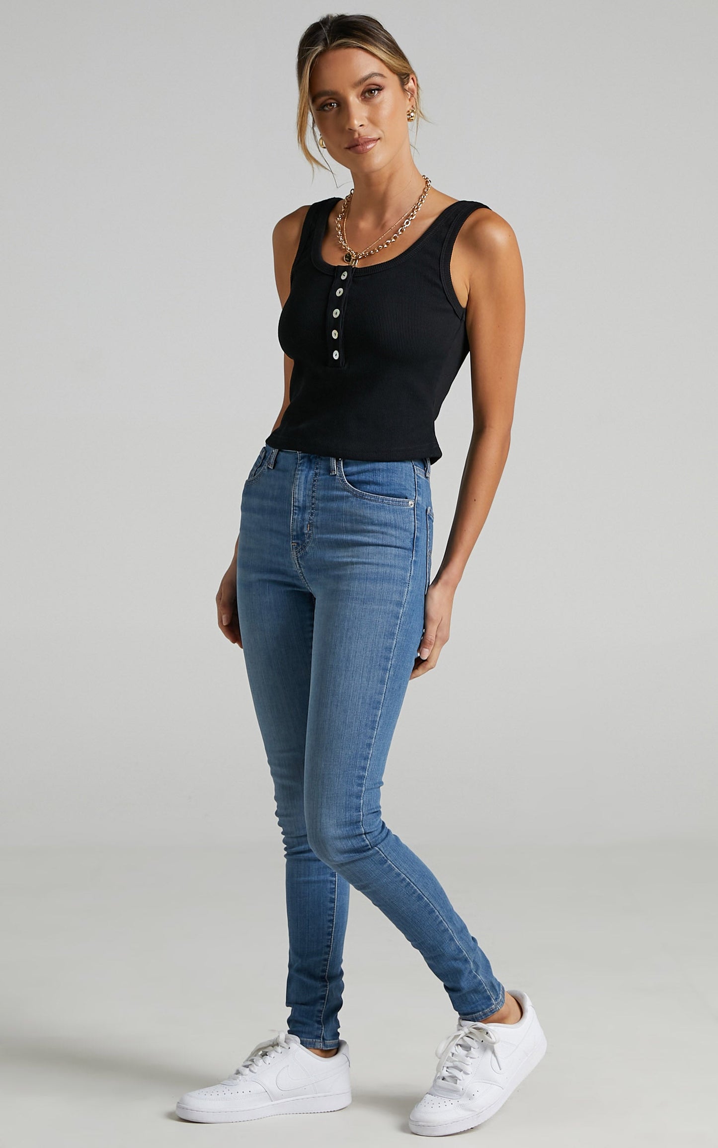 Kitura Cami in Black