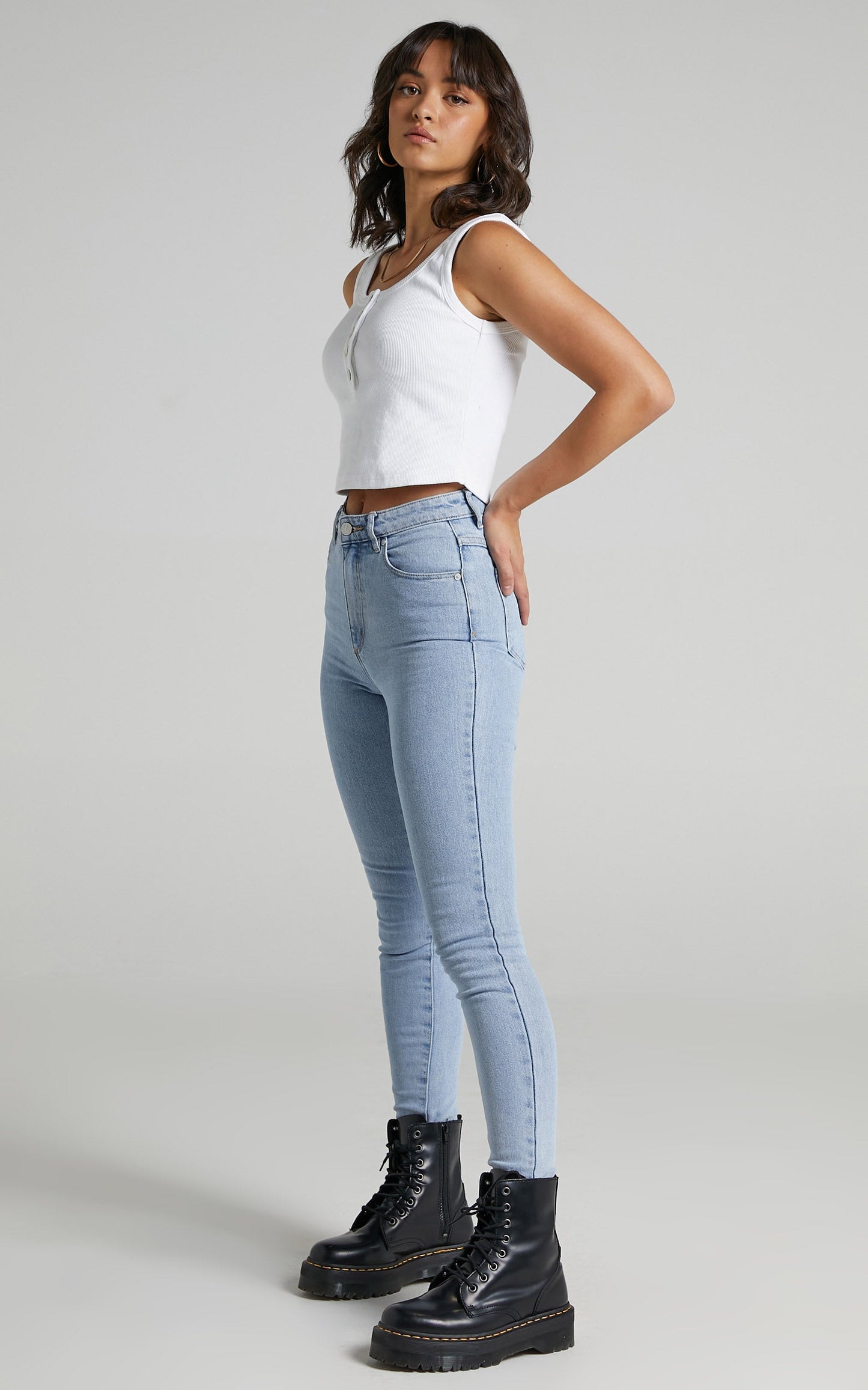 Kitura Cami in White