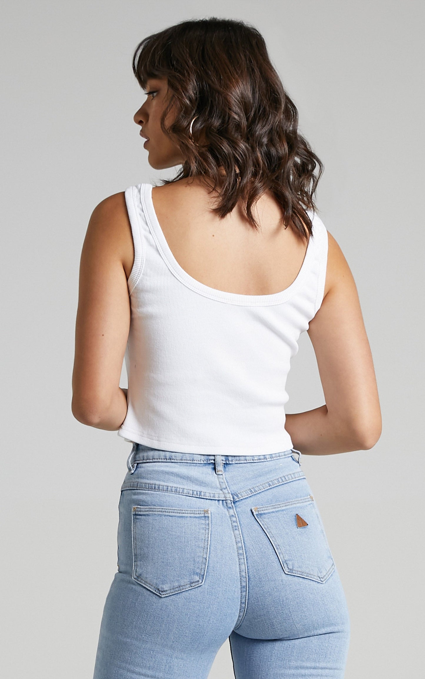 Kitura Cami in White