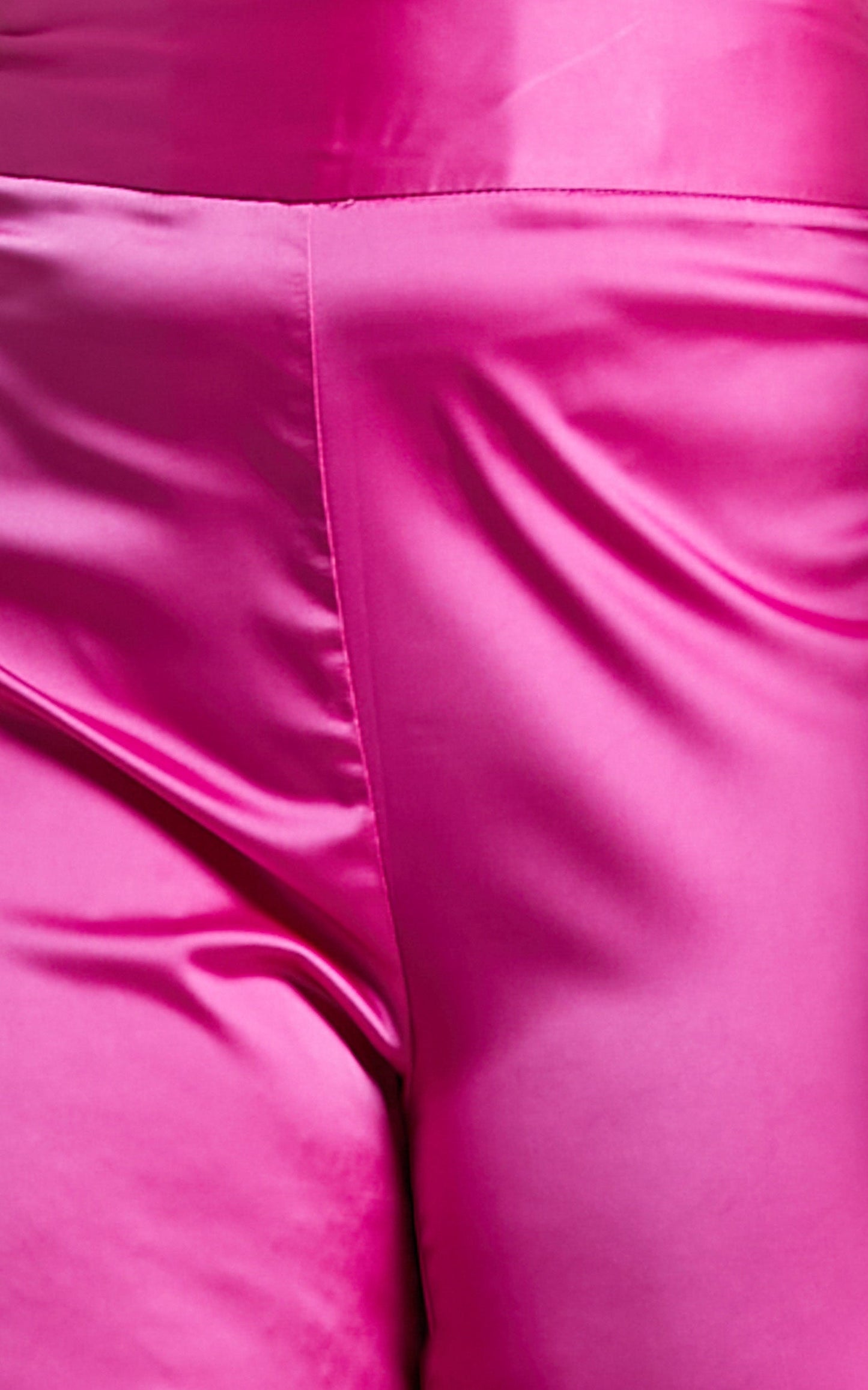 Kristelle High Waist Wide Leg Palazzo Pants in Hot Pink