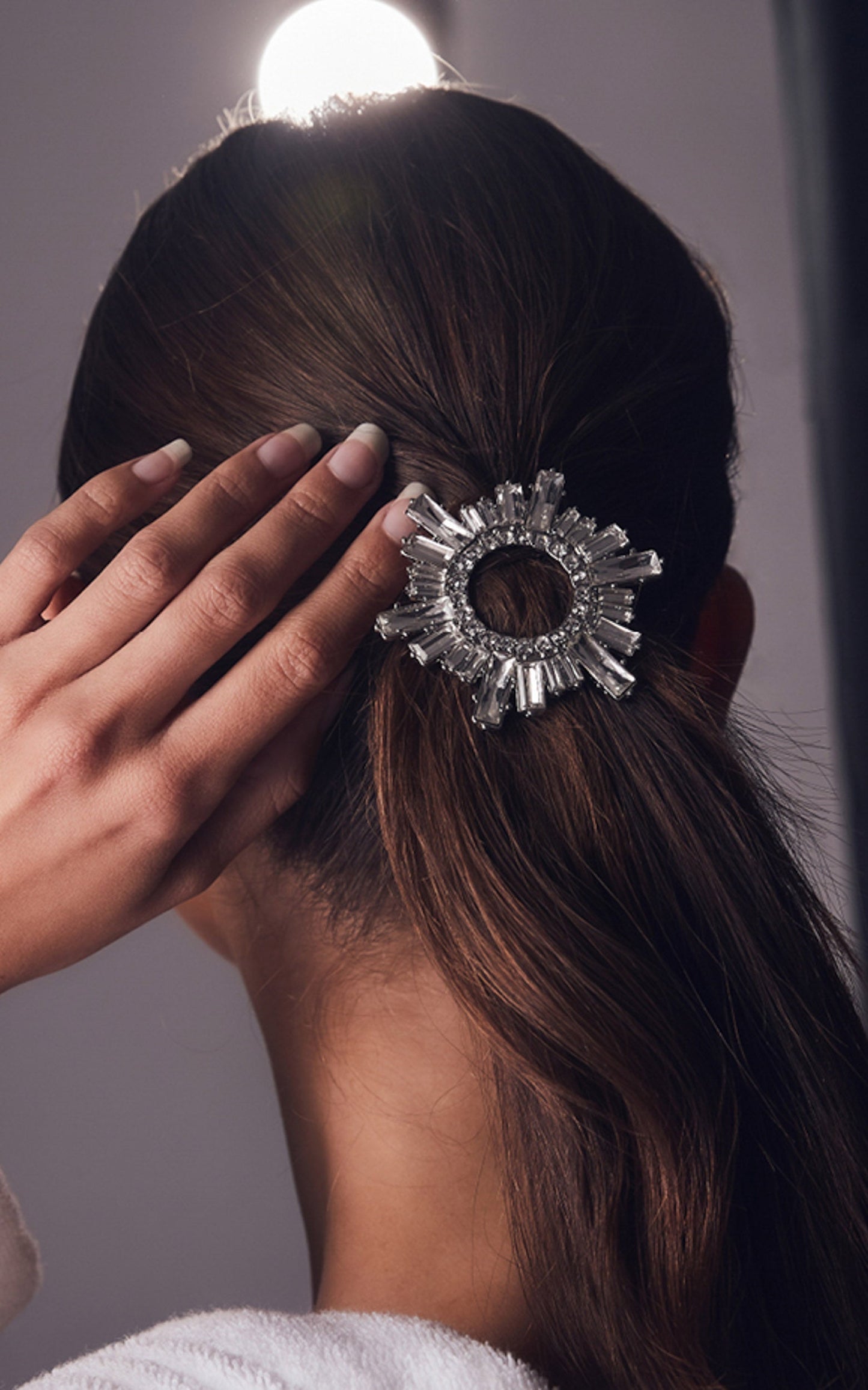 Billini x Natalie Anne - Liana Diamante Hair Clip in Silver