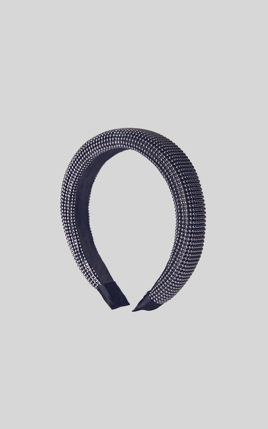 Billini x Natalie Anne - Lily Beaded Headband in GUNMETAL