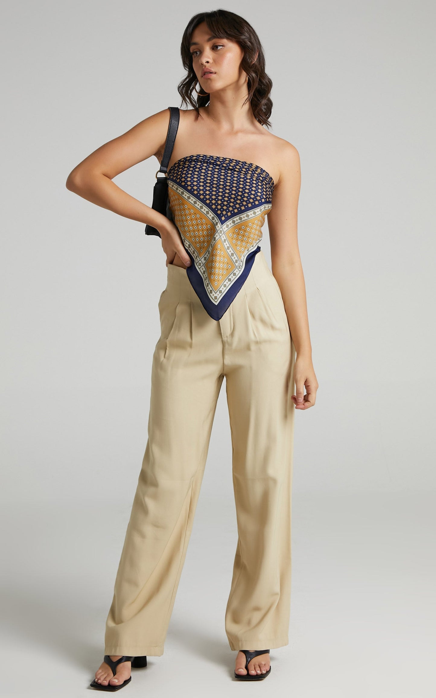 Larsen Scarf in Geo Print