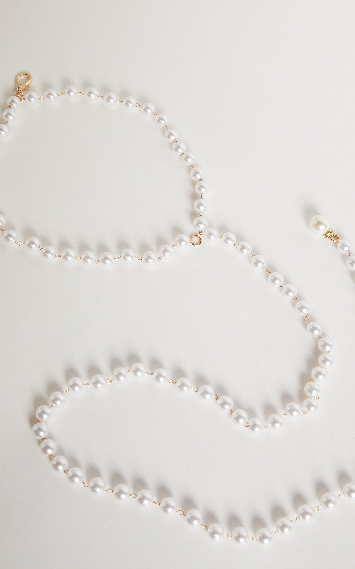 Lavelia Pearl Belt in Pearl