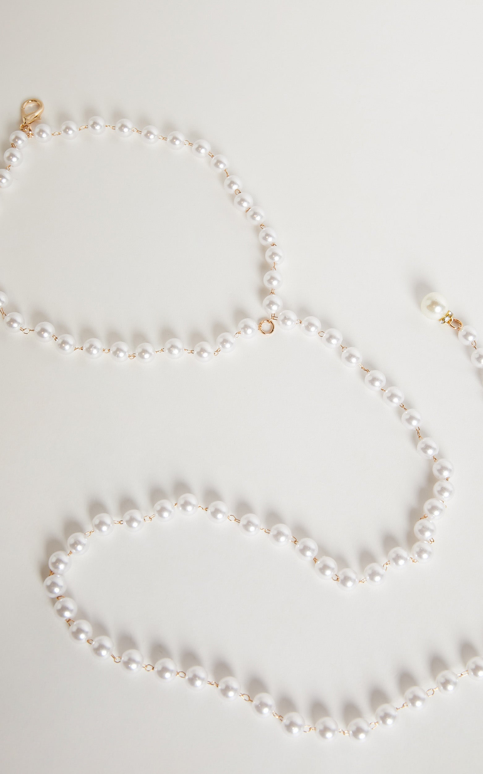 Lavelia Pearl Belt in Pearl