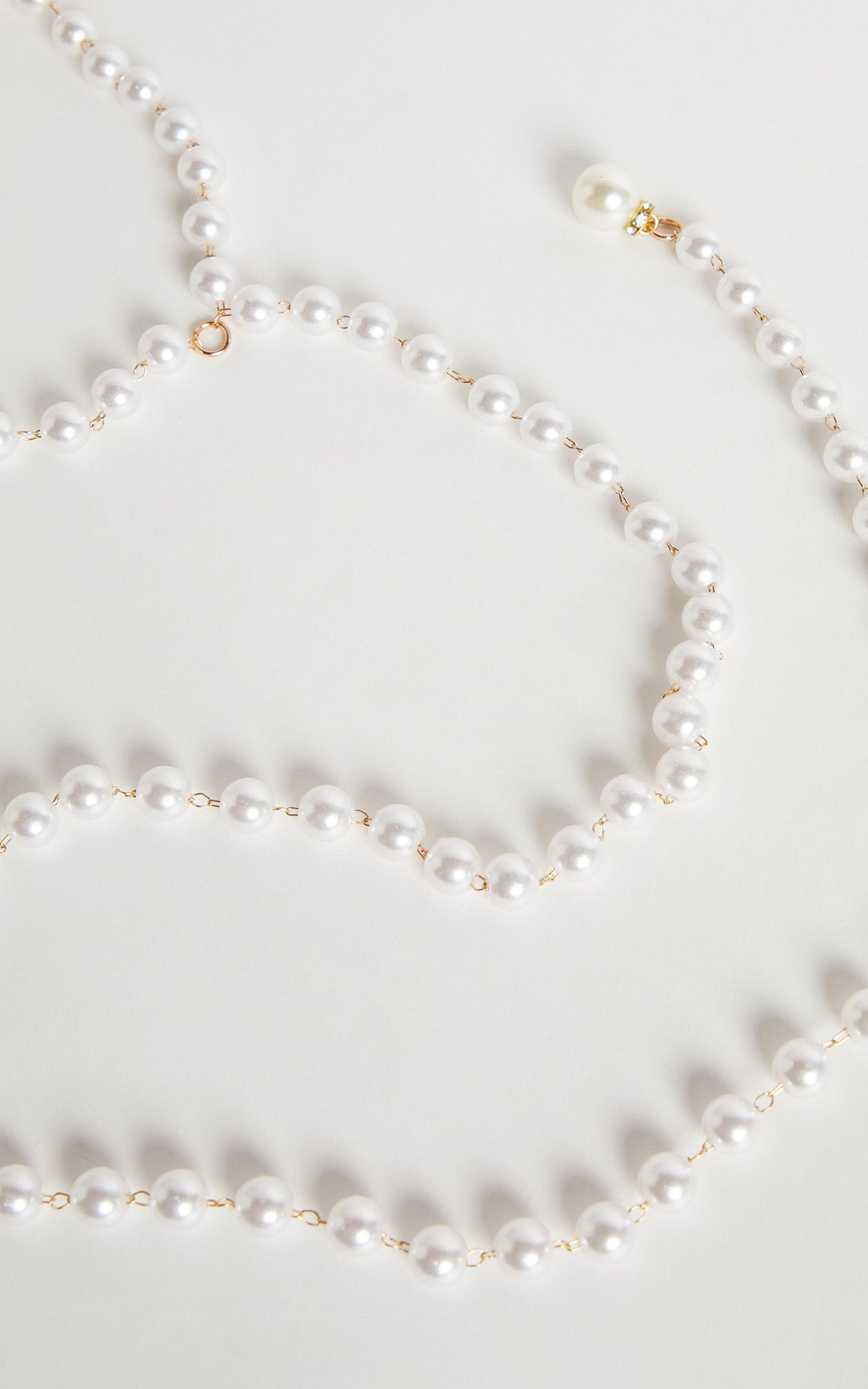 Lavelia Pearl Belt in Pearl
