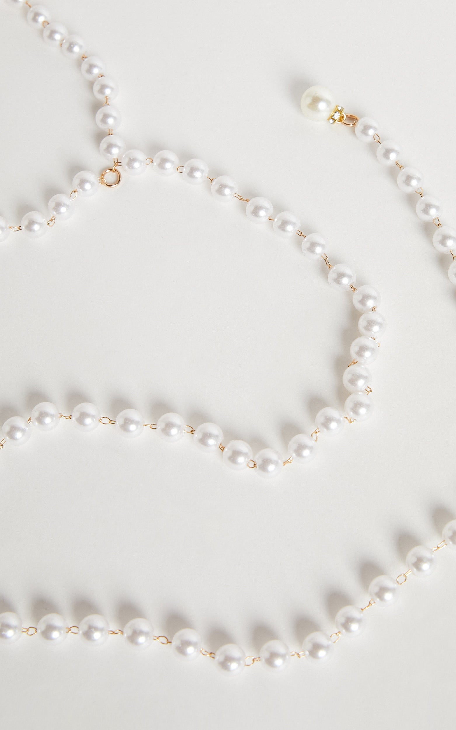 Lavelia Pearl Belt in Pearl