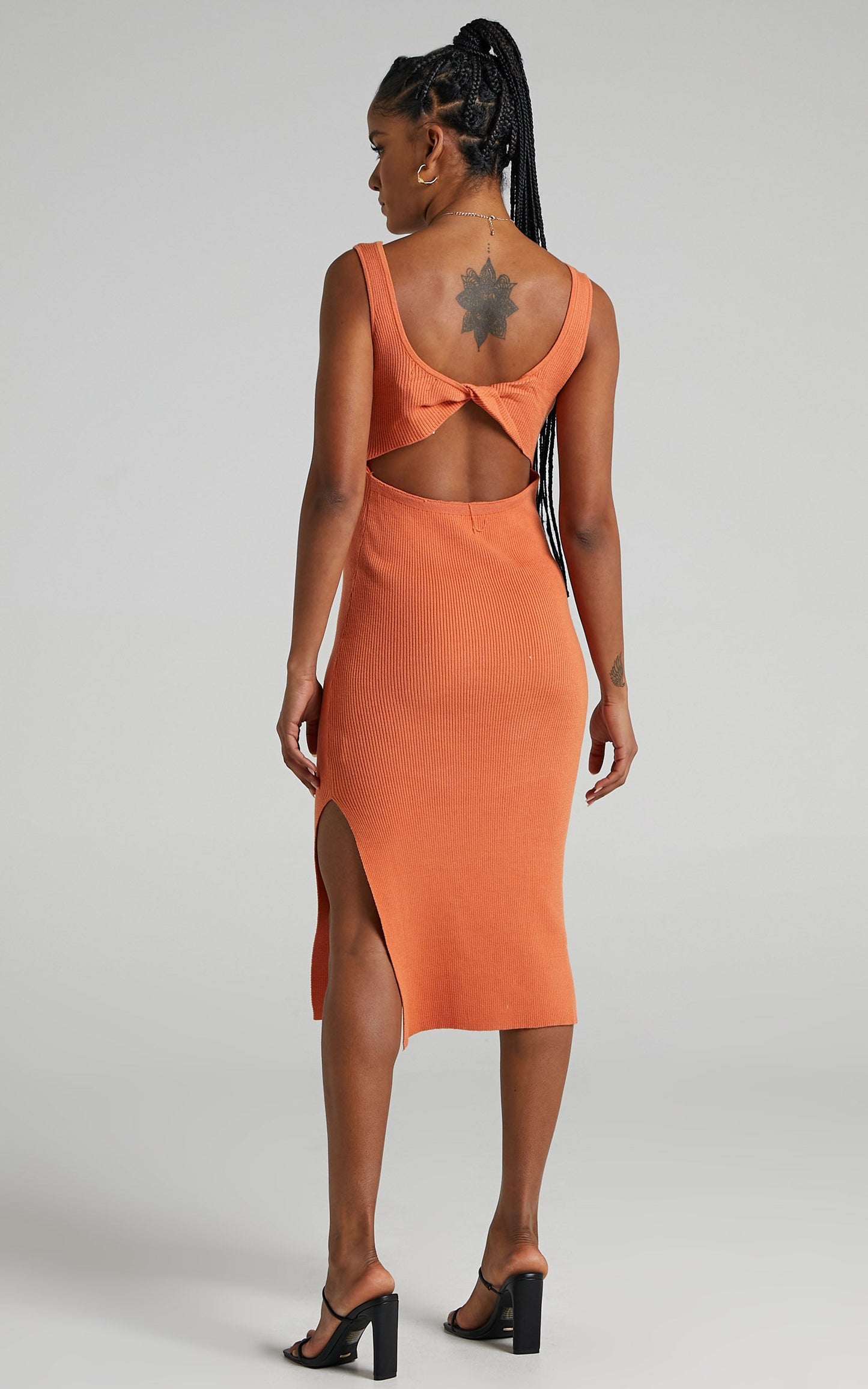Jamika Dress in Orange