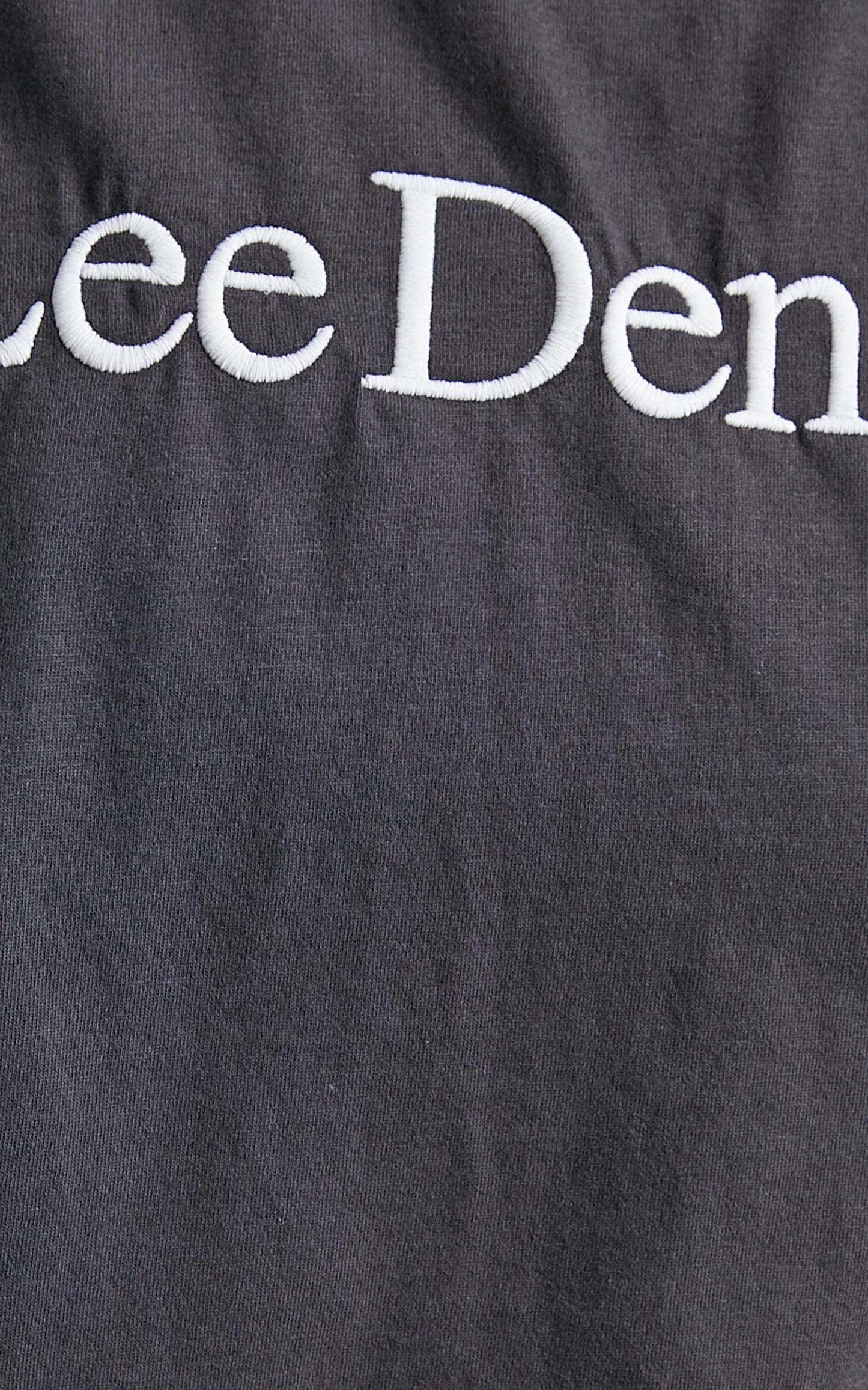 Lee - Baggy Crop Tee in Black
