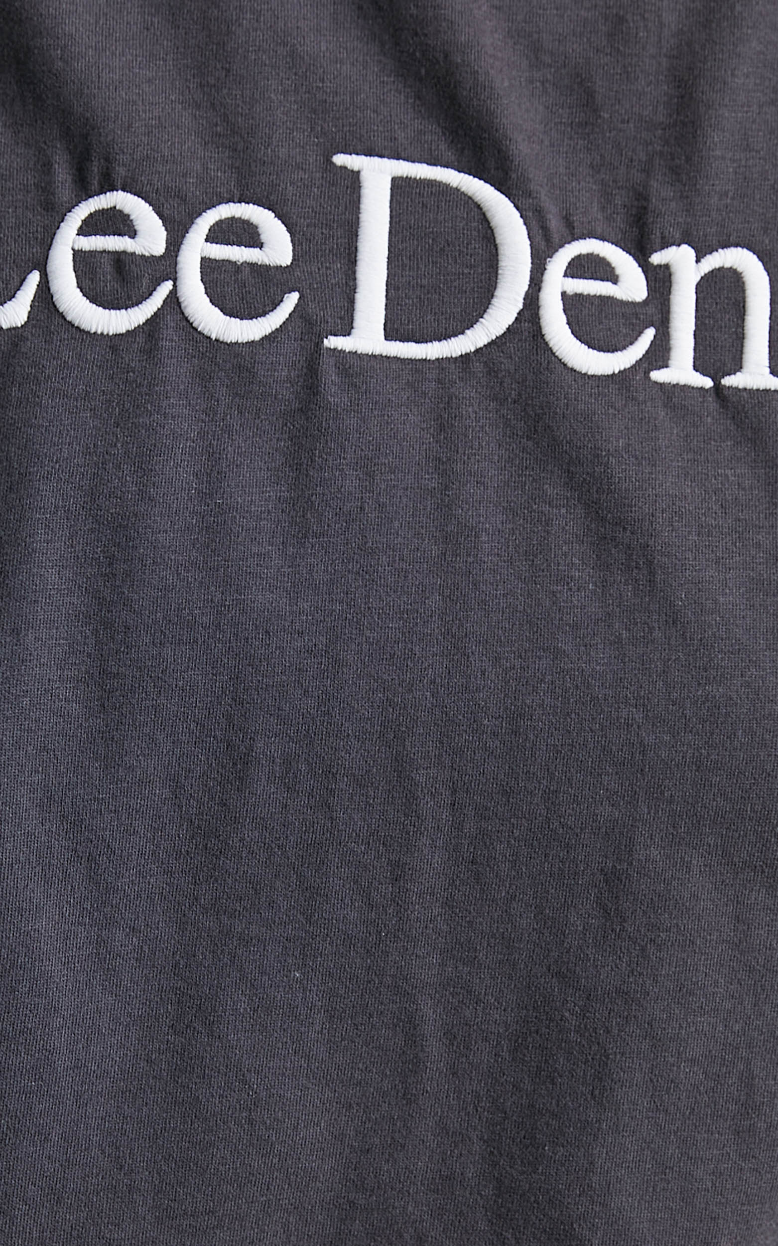 Lee - Baggy Crop Tee in Black