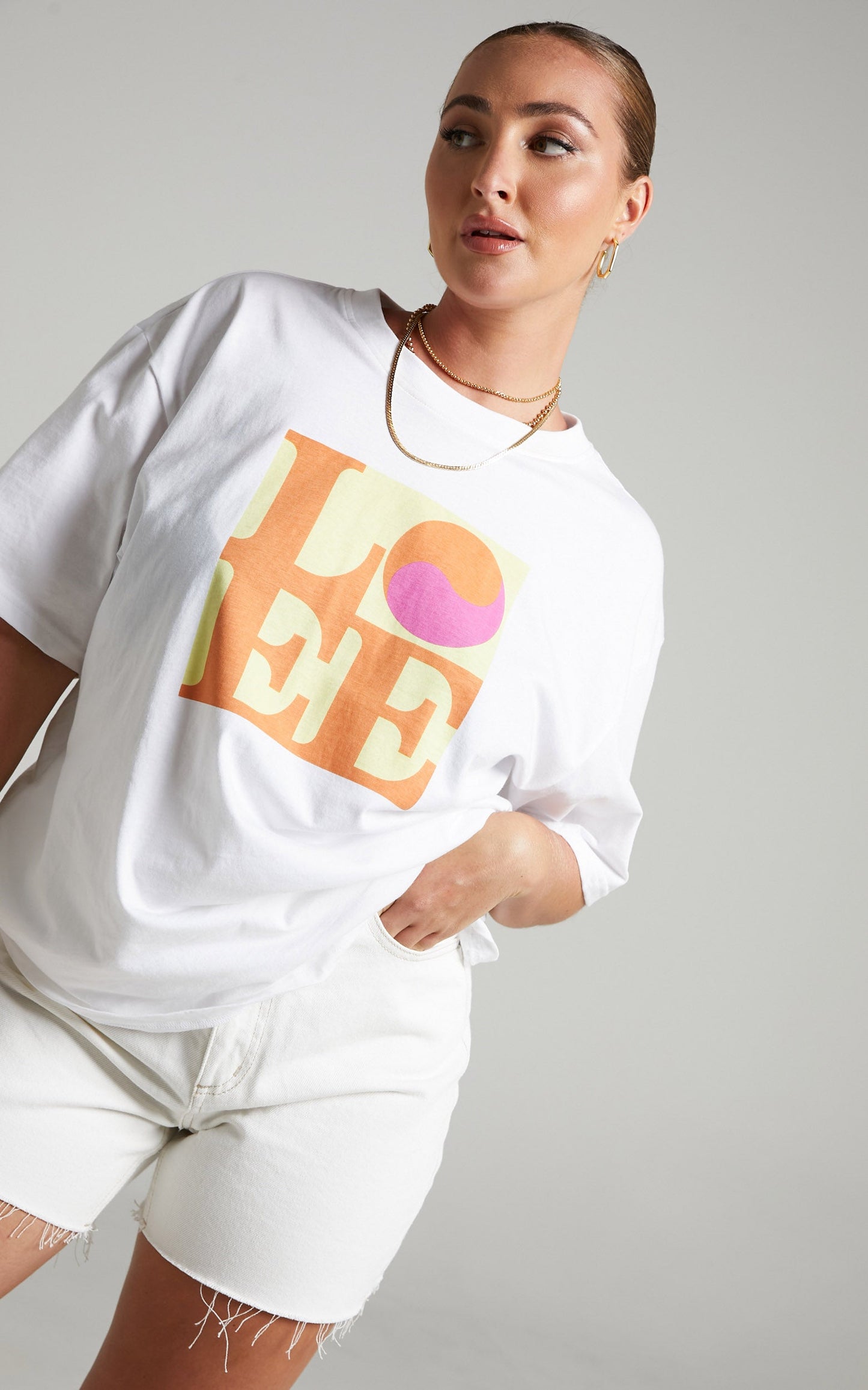 Lee - Baggy Tee in balance