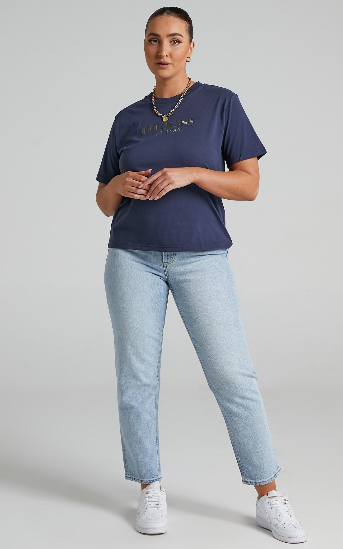 Lee - Classic Tee in French Navy