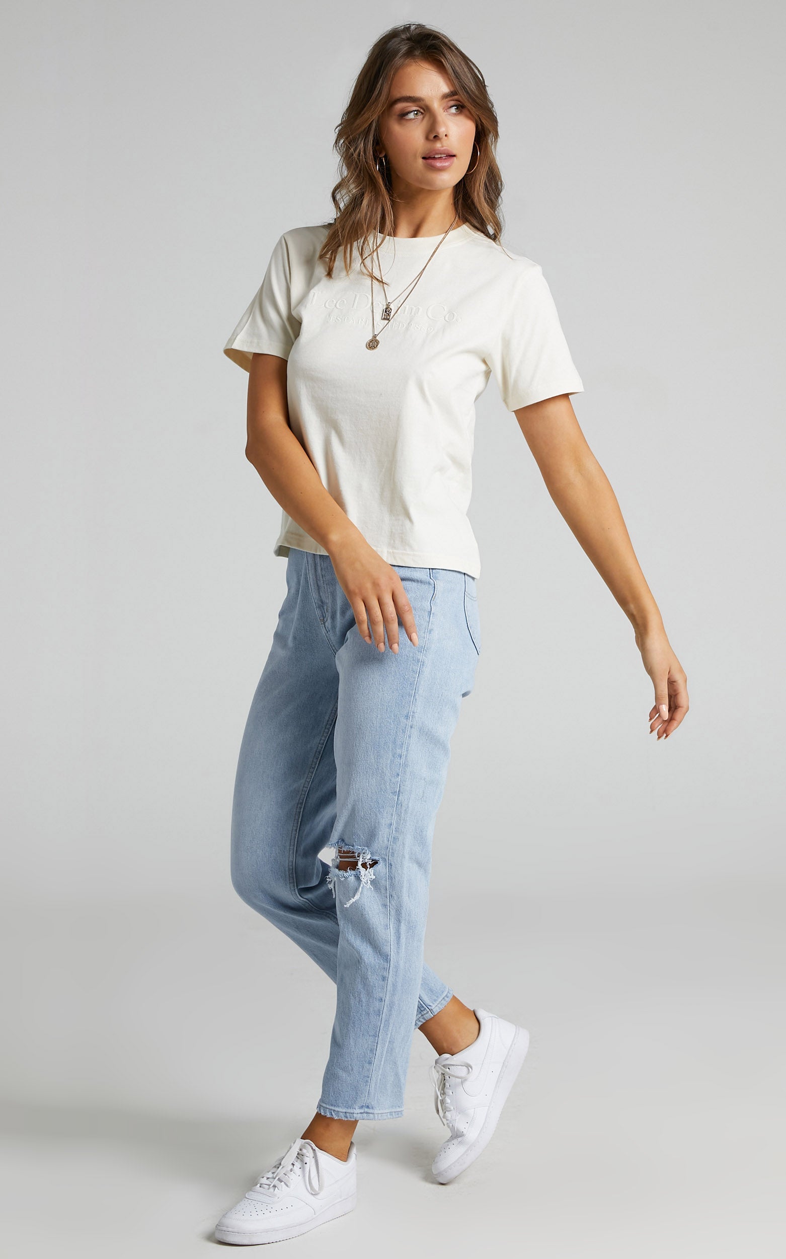 Lee - Classic Tee in Vanilla