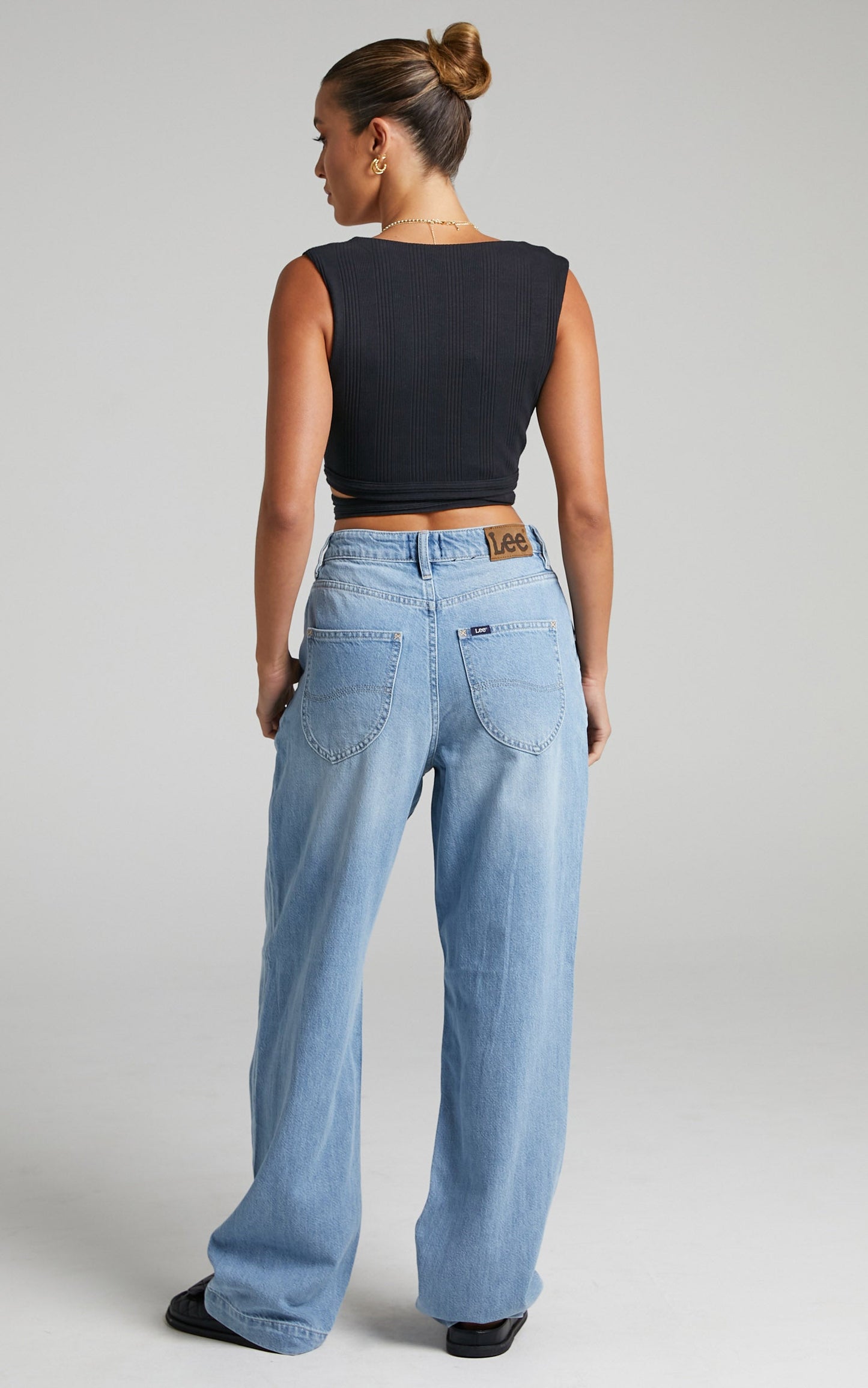 Lee - High Baggy in DREAM WORLD BLUE