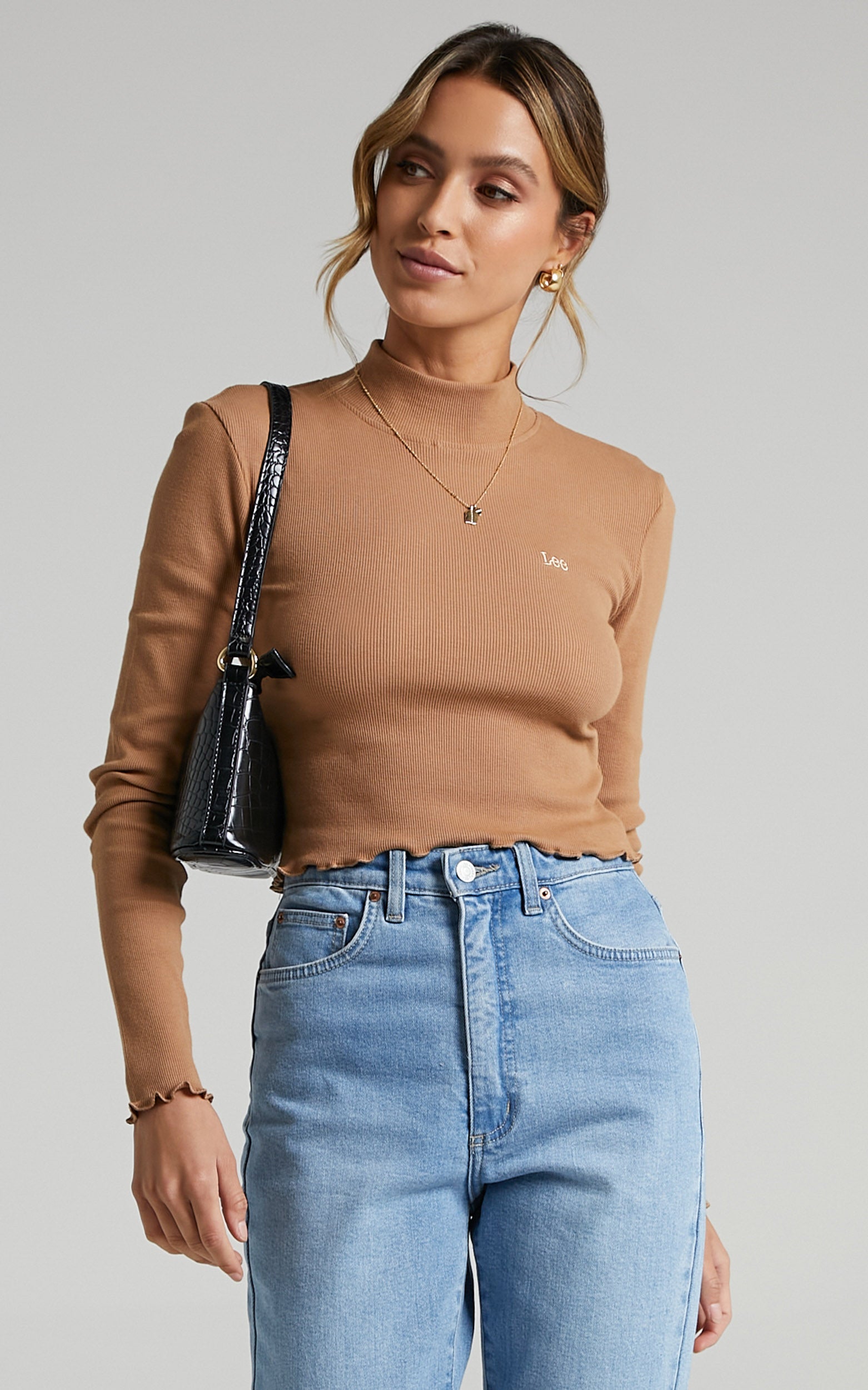 Lee - Lacie Top in Caramel