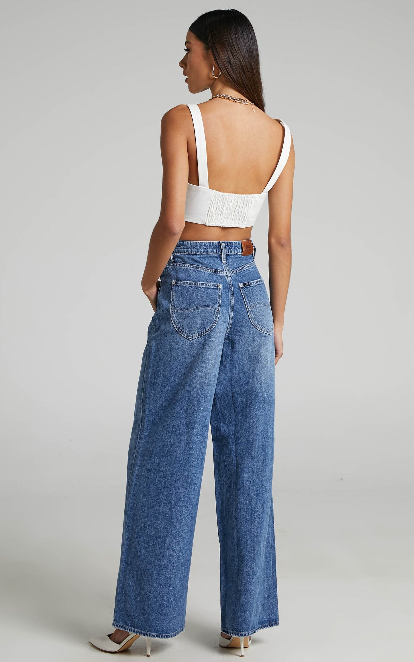Lee - Super Baggy Jeans in Blue Exhibit
