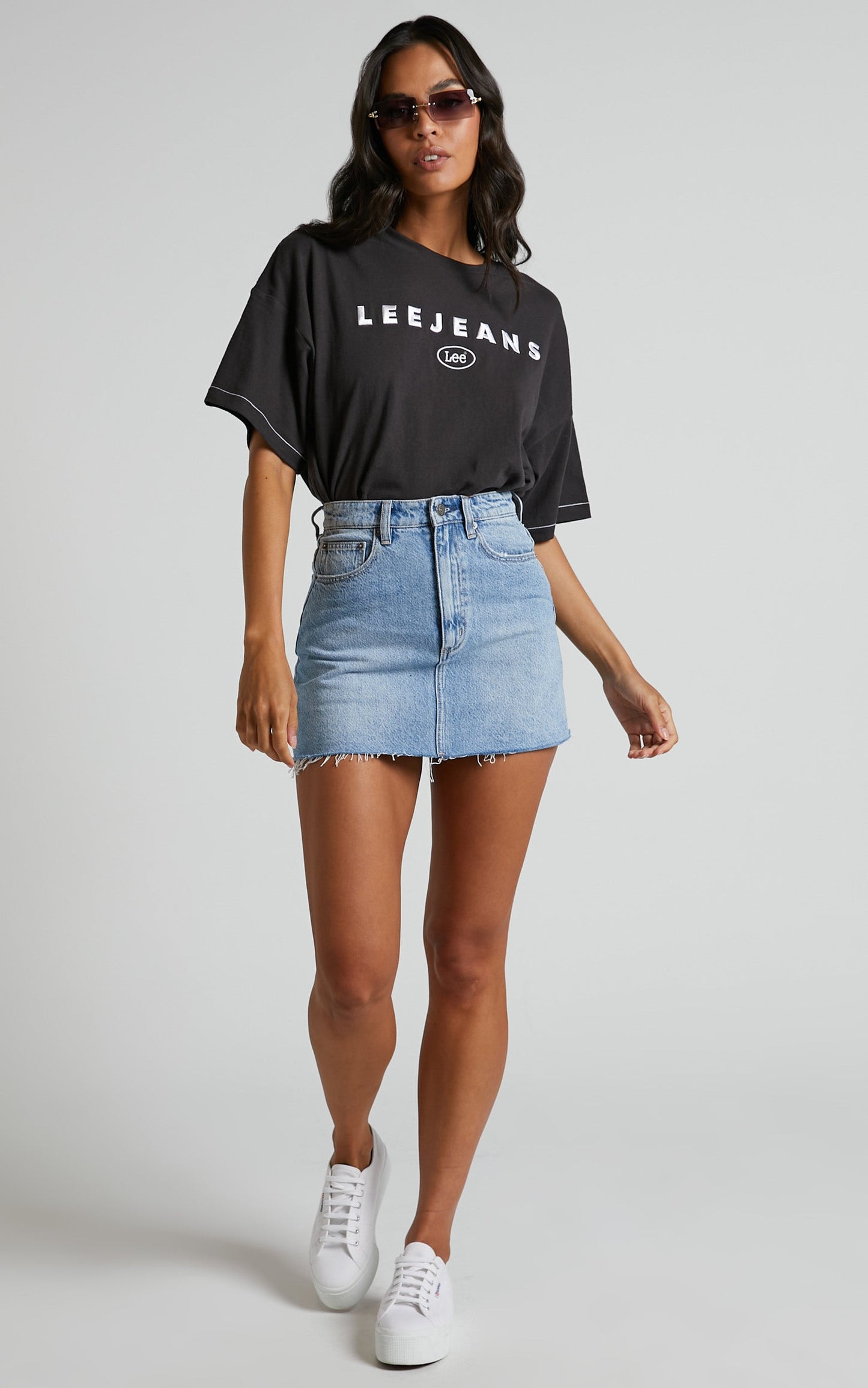 Lee - Super Baggy Tee in Stage Black