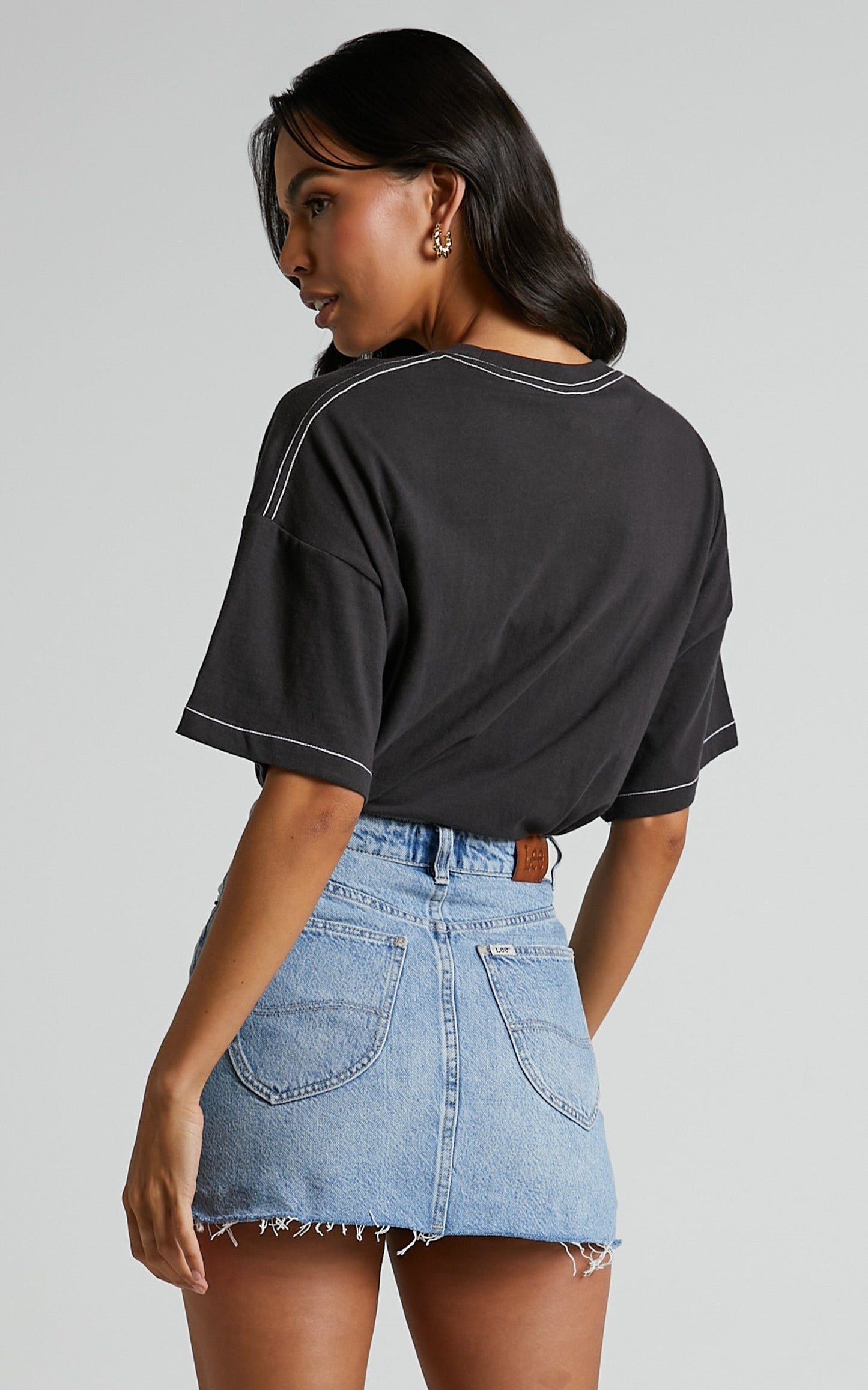 Lee - Super Baggy Tee in Stage Black