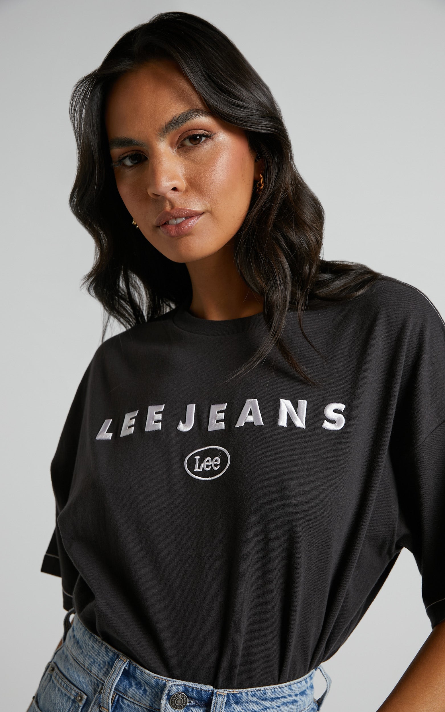 Lee - Super Baggy Tee in Stage Black