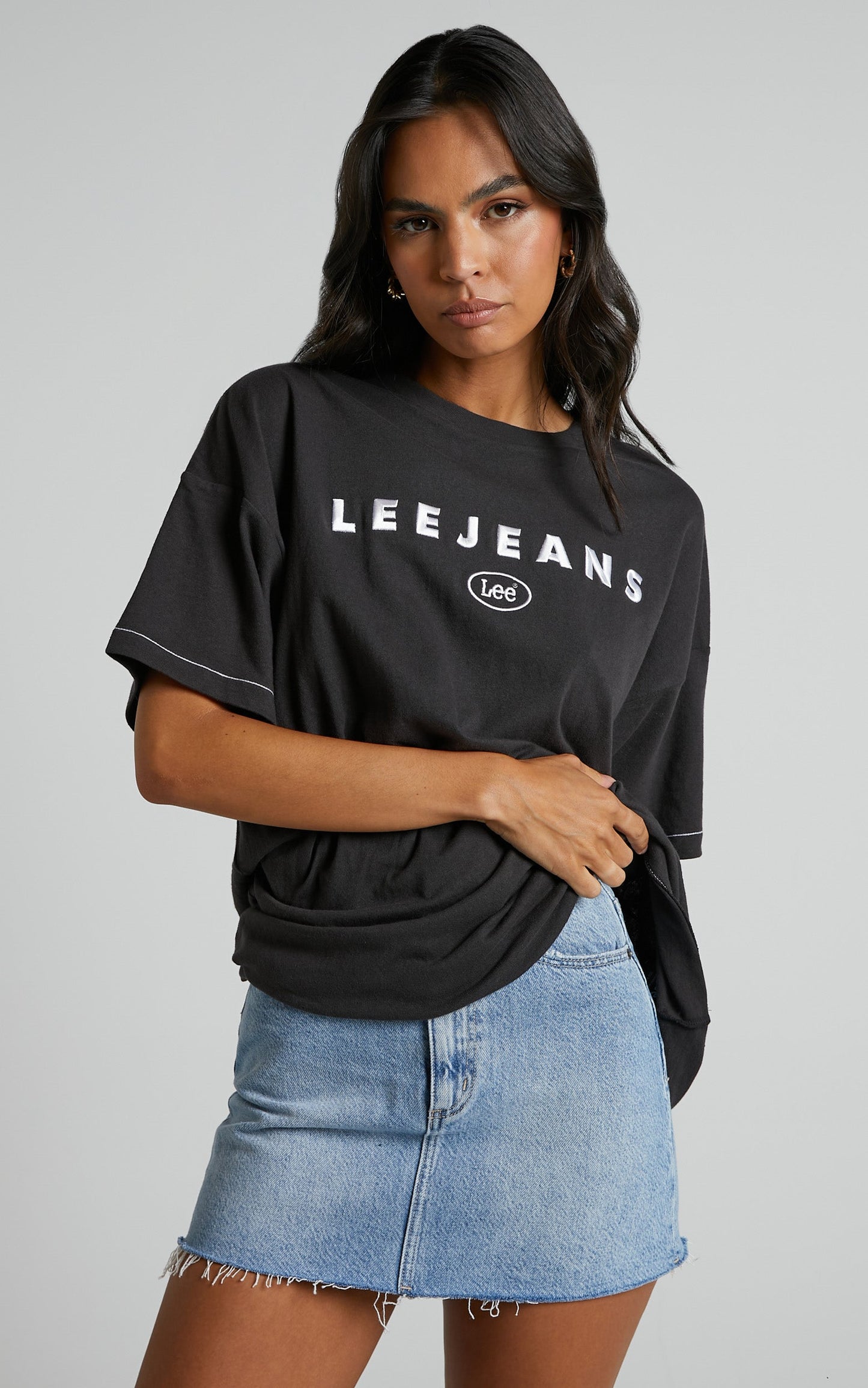 Lee - Super Baggy Tee in Stage Black