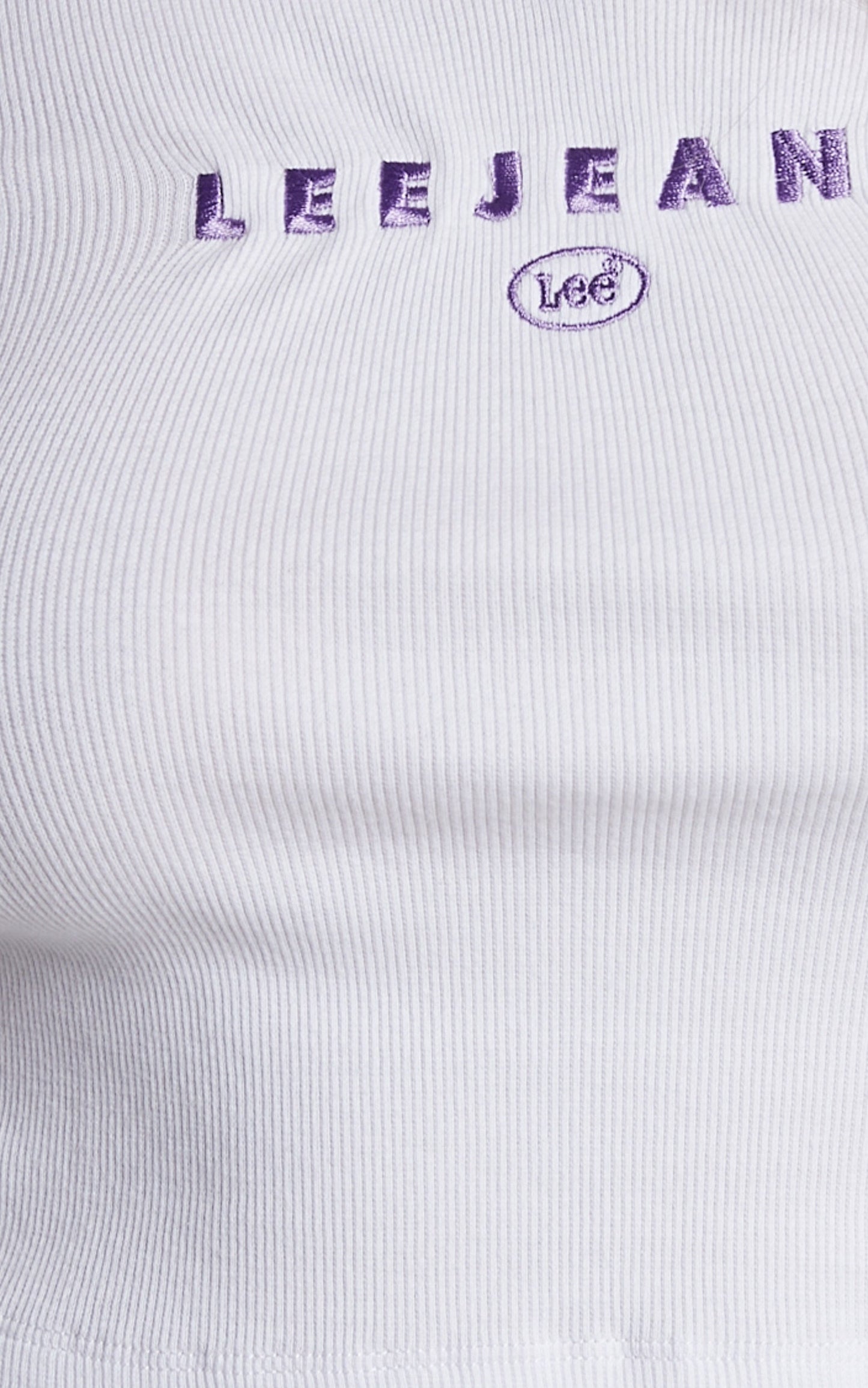 Lee - Tiffany Baby Tee in Optic White
