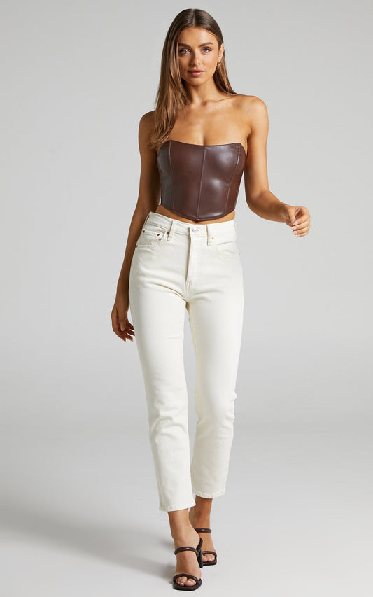 Levi's - 501 Crop Jean in Natural Order