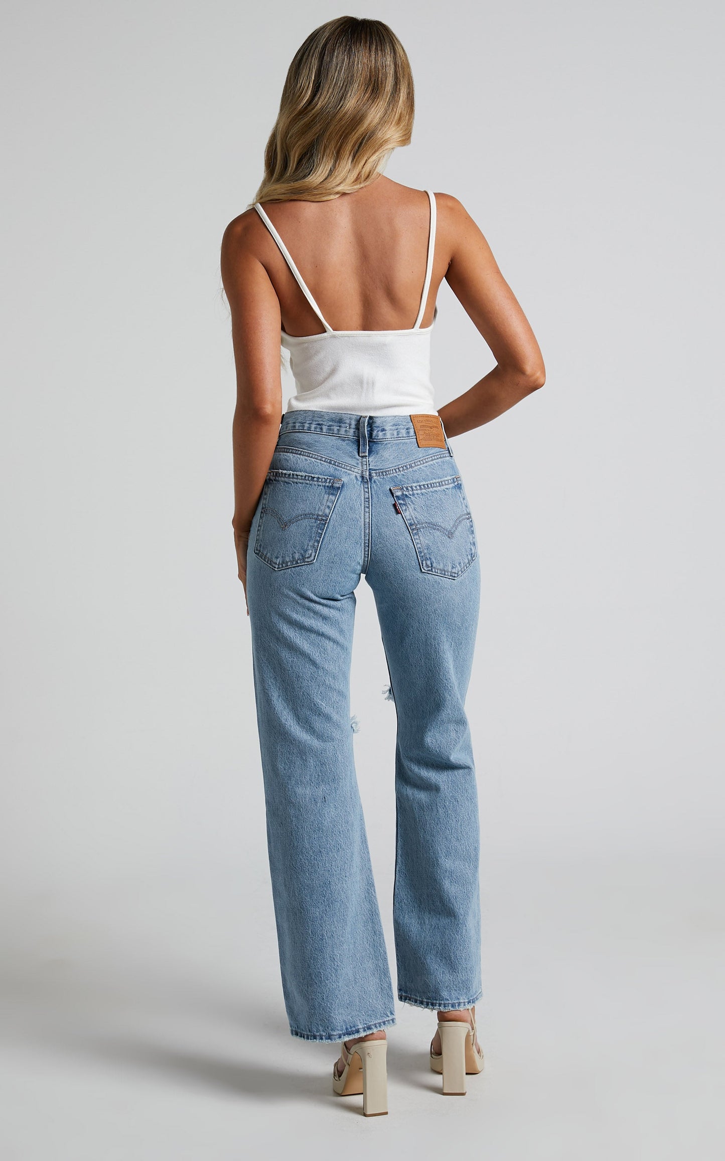 Levi's - Baggy Boot Jeans in Flea Market Find