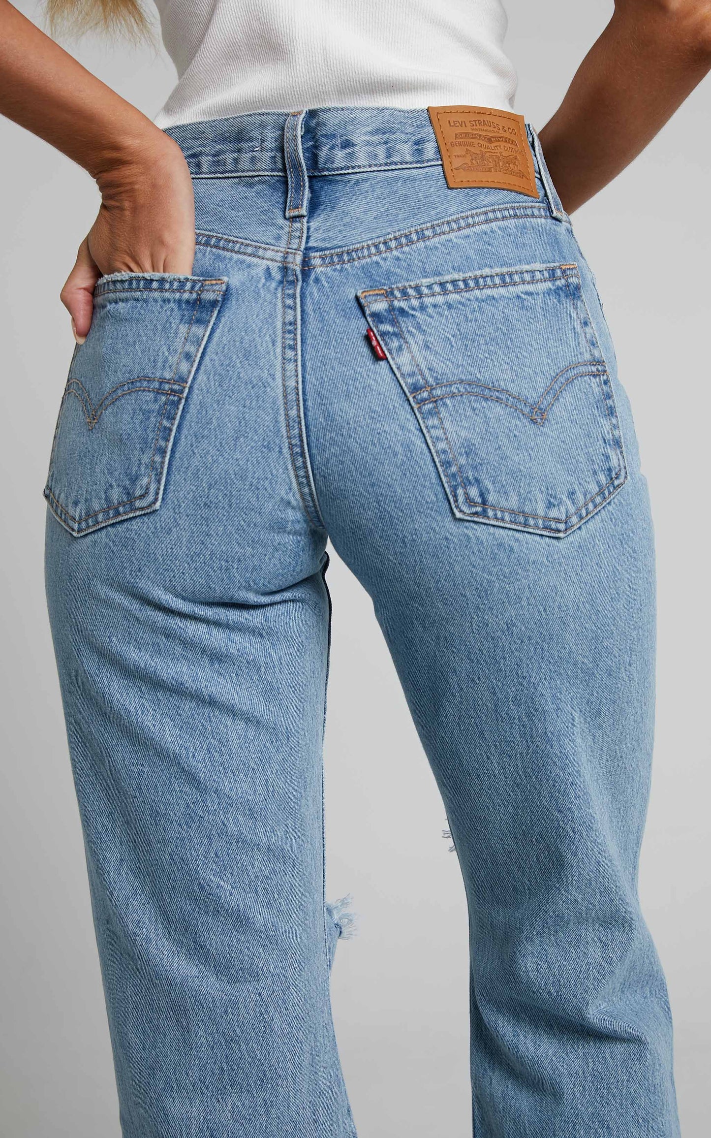 Levi's - Baggy Boot Jeans in Flea Market Find