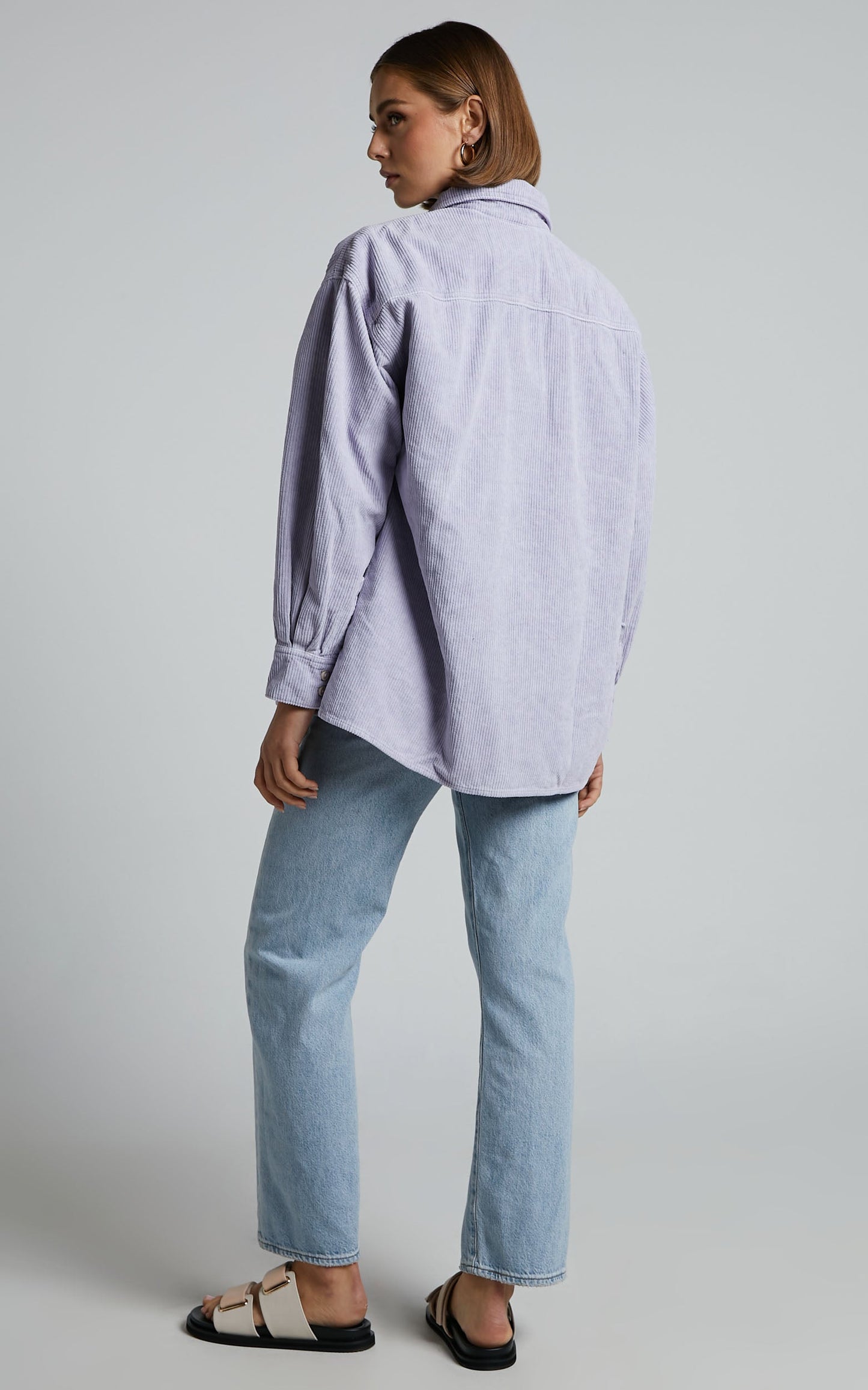 Levi's - Jovi Relaxed Shirt in PURPLE GARMENT DYE