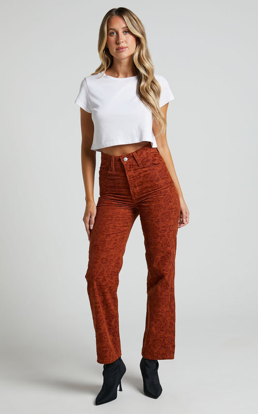 Levi's - RIBCAGE STR ANKLE CORD in Ginger Bread
