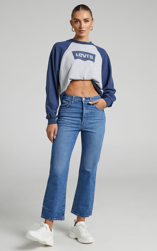Levi's - Ribcage Crop Boot Jean in Jazz Icon