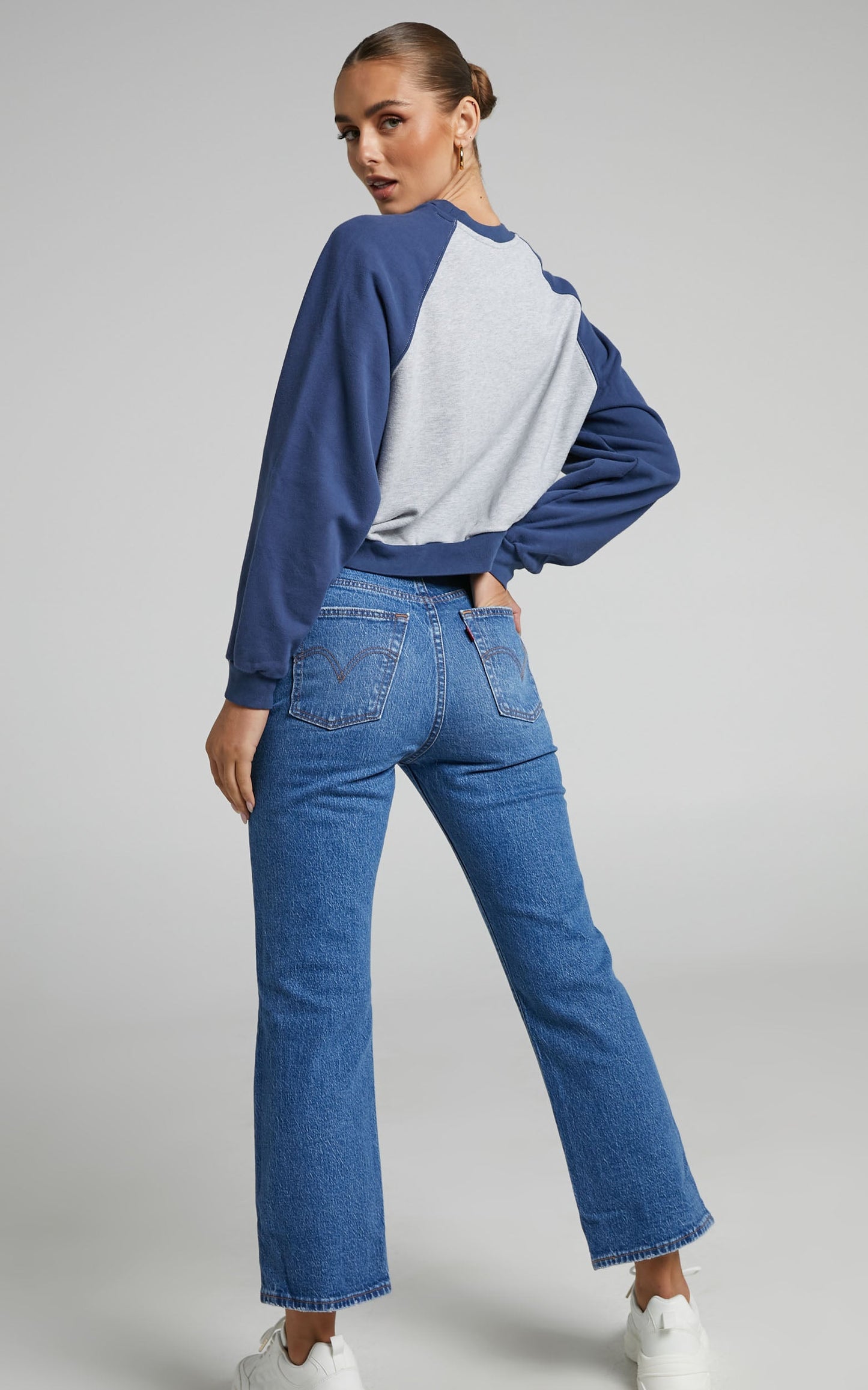Levi's - Ribcage Crop Boot Jean in Jazz Icon