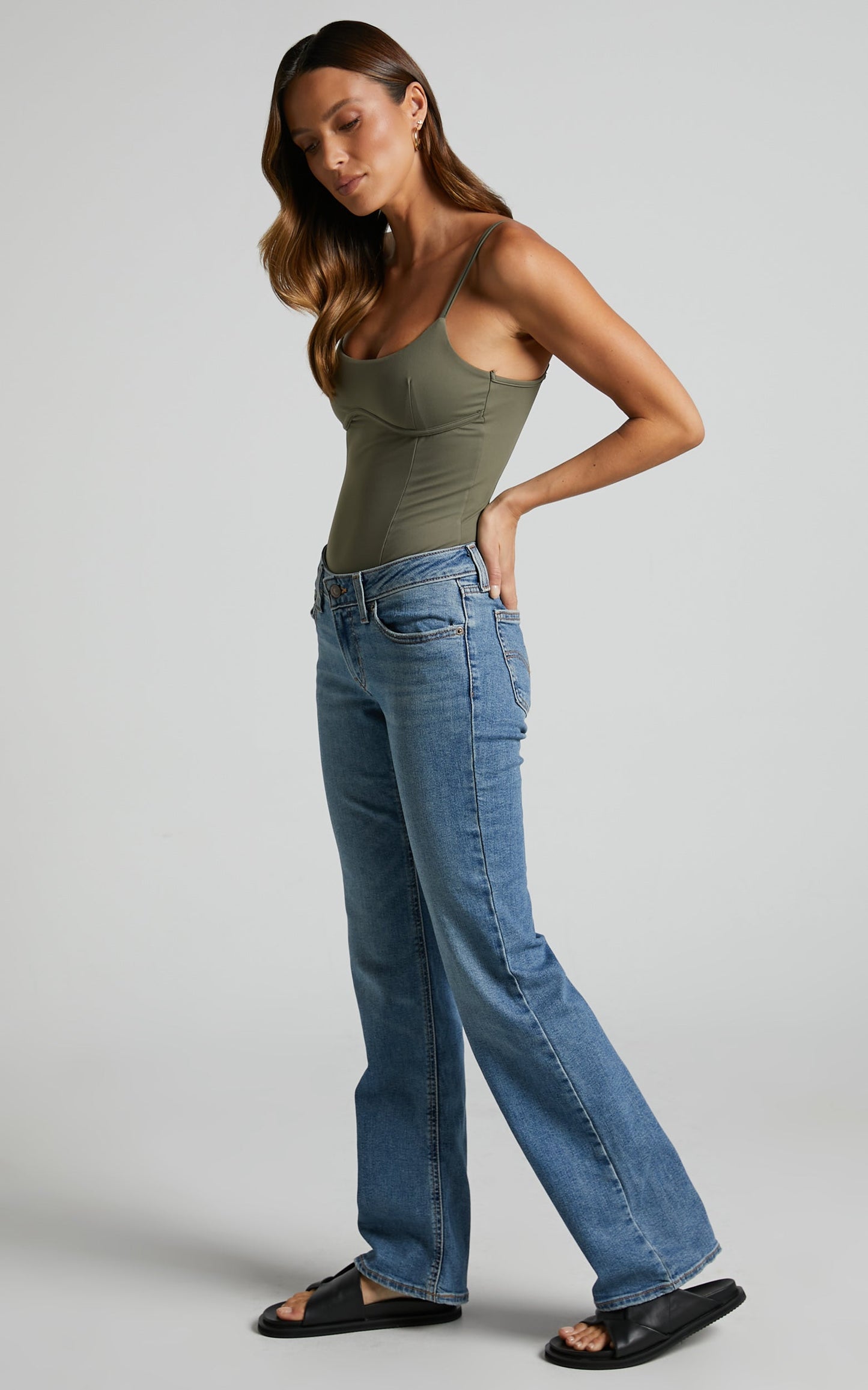 Levi's - Superlow Boot Jeans in Lisa Frank Forever