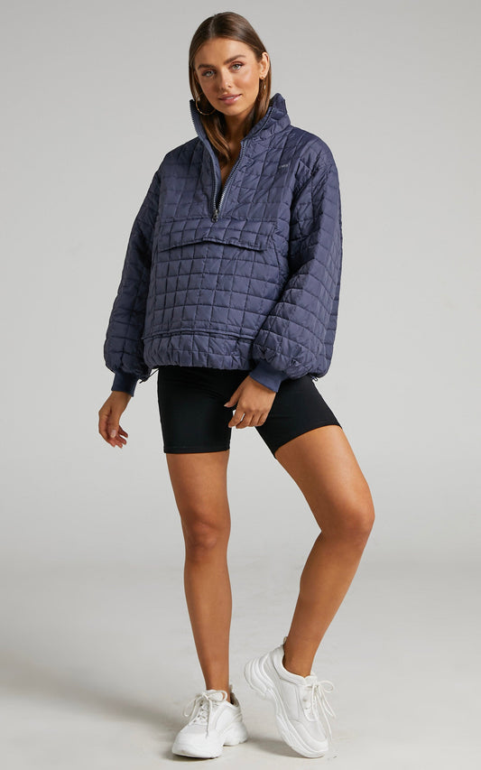 Levi's - Sidel Quilted Jacket in Odessey Grey