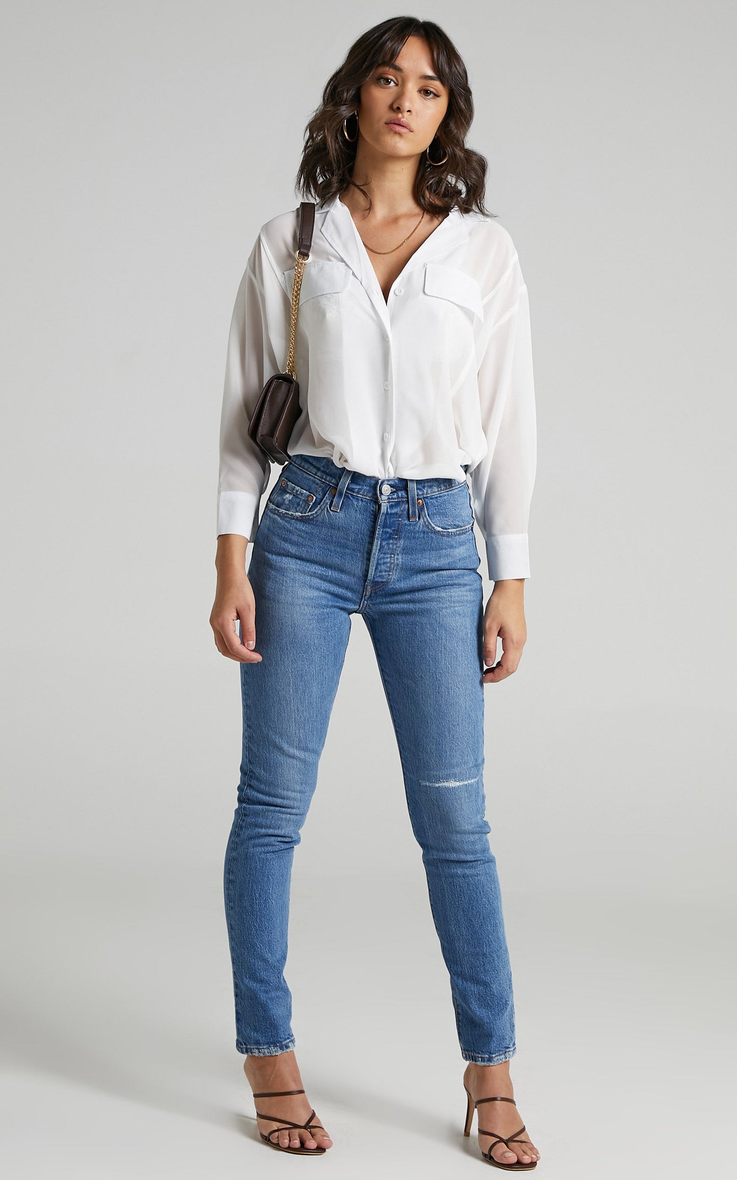 Levi's - 501 Skinny Jean in Jive Hushed
