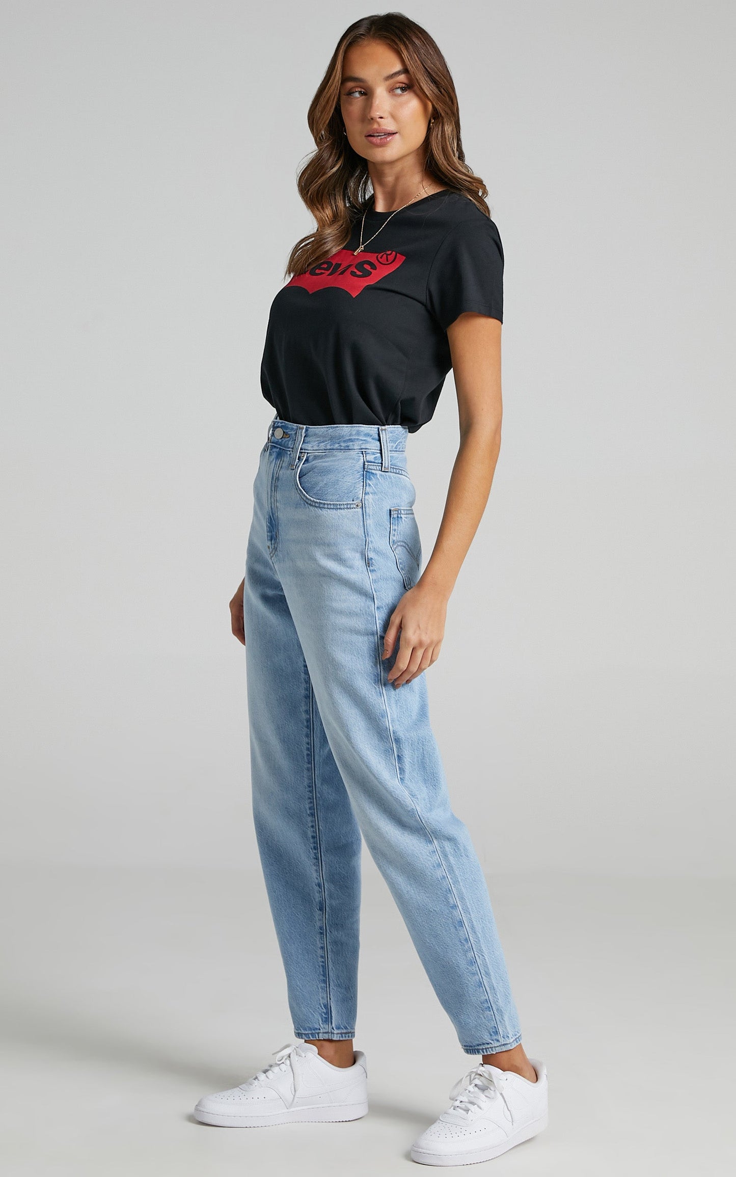 Levi's - High Loose Taper Jean in Way Out Tencel