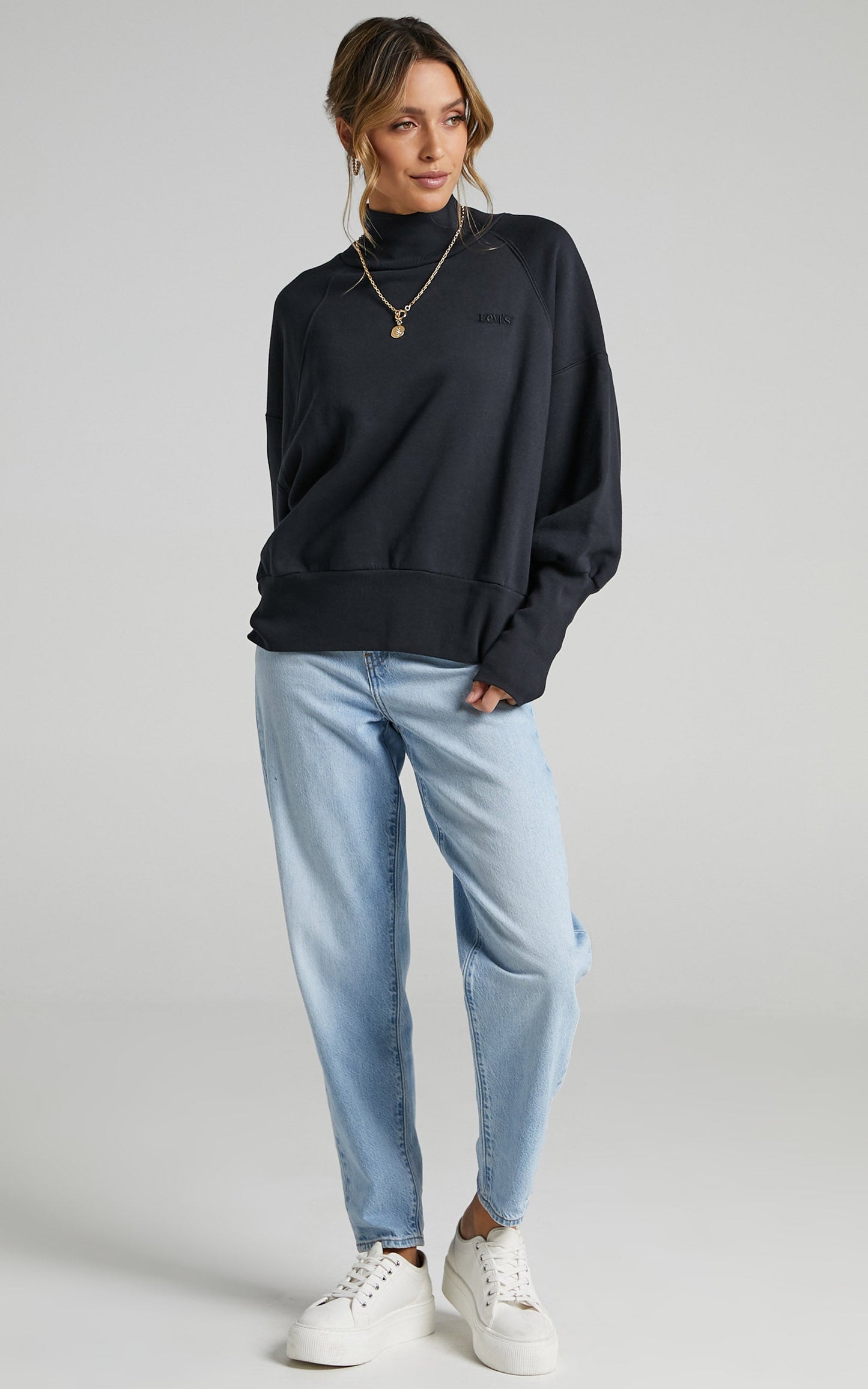 Levi's - Sienna Mockneck Knit in Caviar