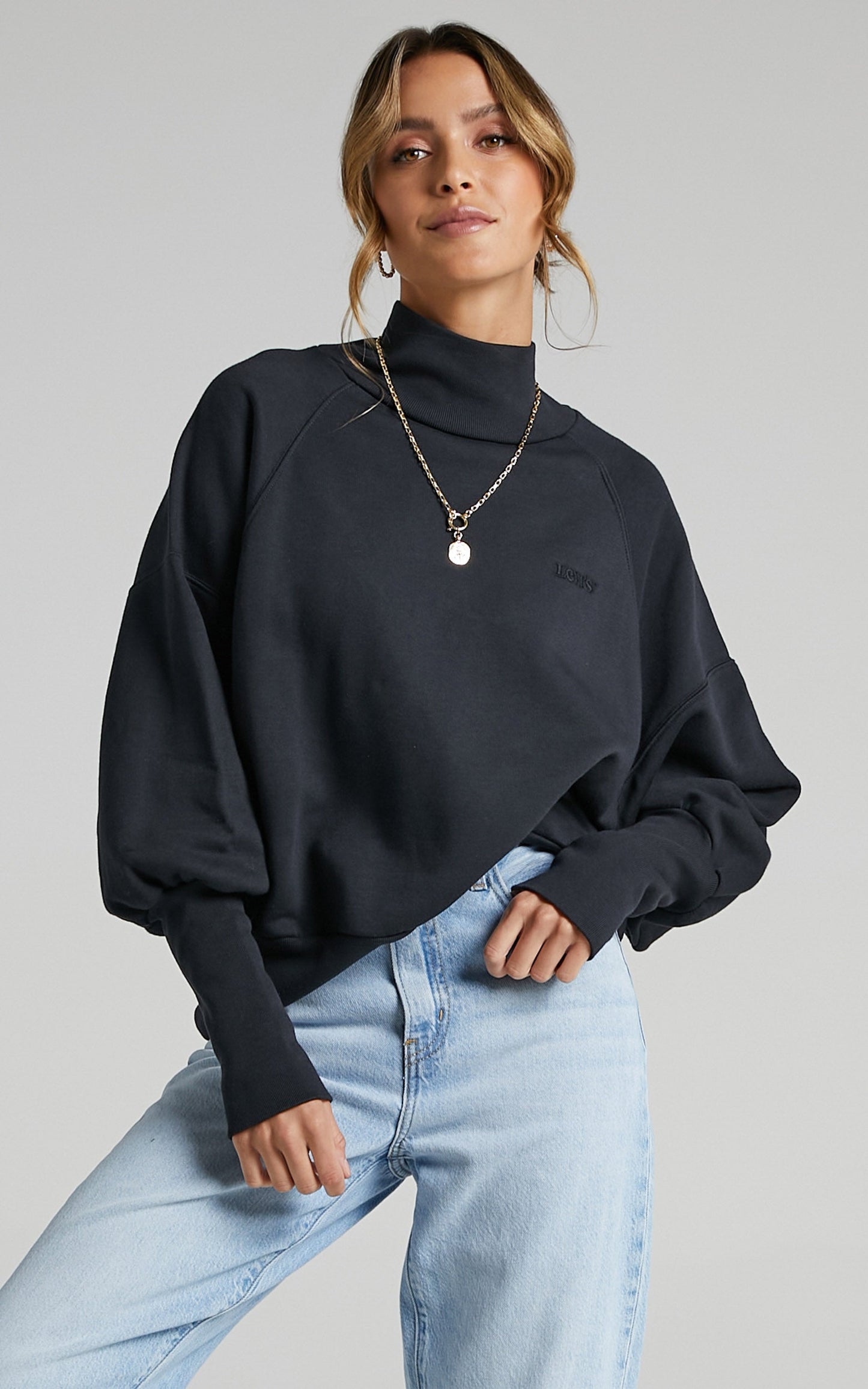 Levi's - Sienna Mockneck Knit in Caviar