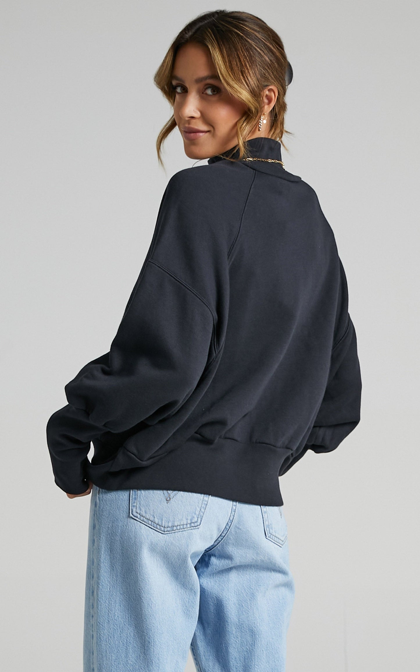 Levi's - Sienna Mockneck Knit in Caviar