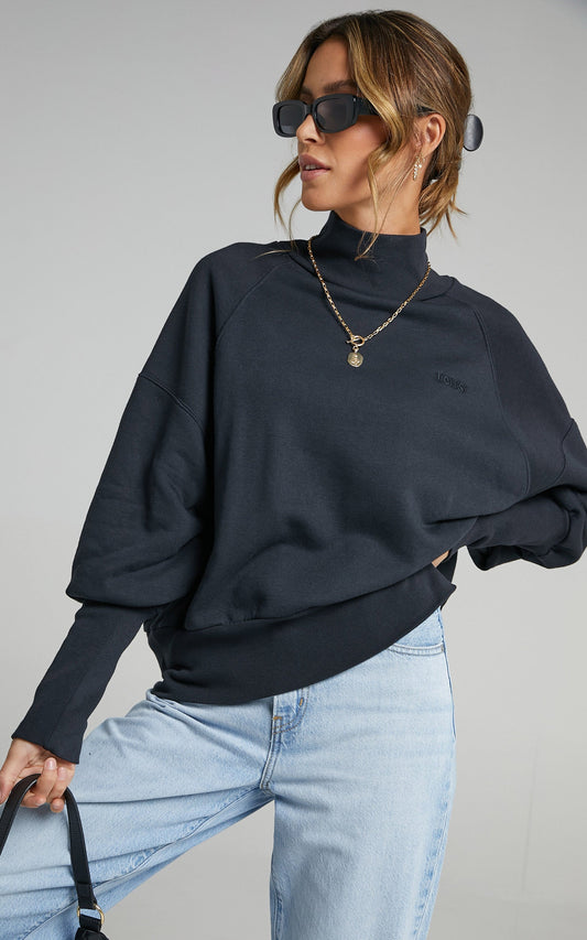 Levi's - Sienna Mockneck Knit in Caviar