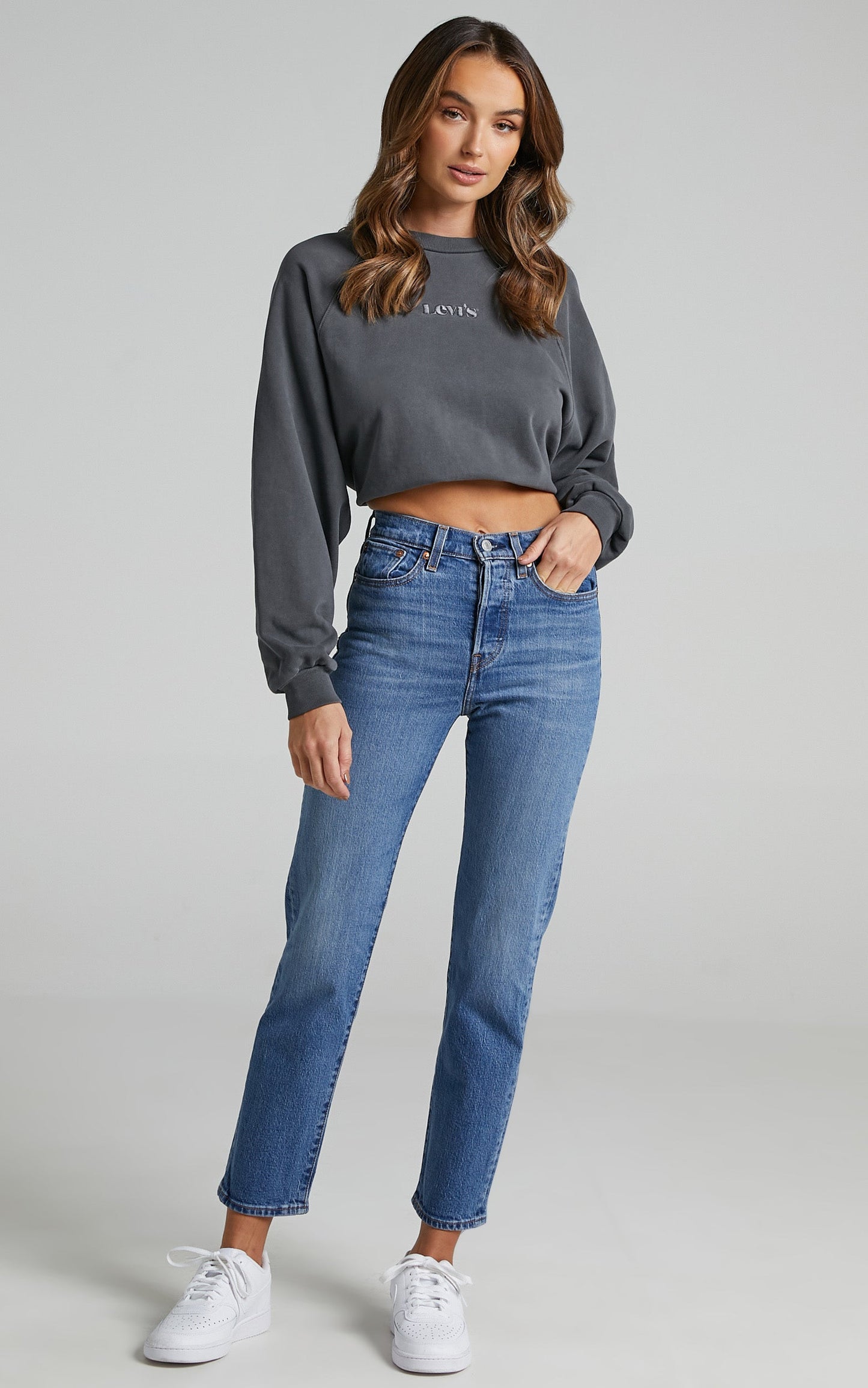 Levi's - Wedgie Straight Jean in Jive Sound