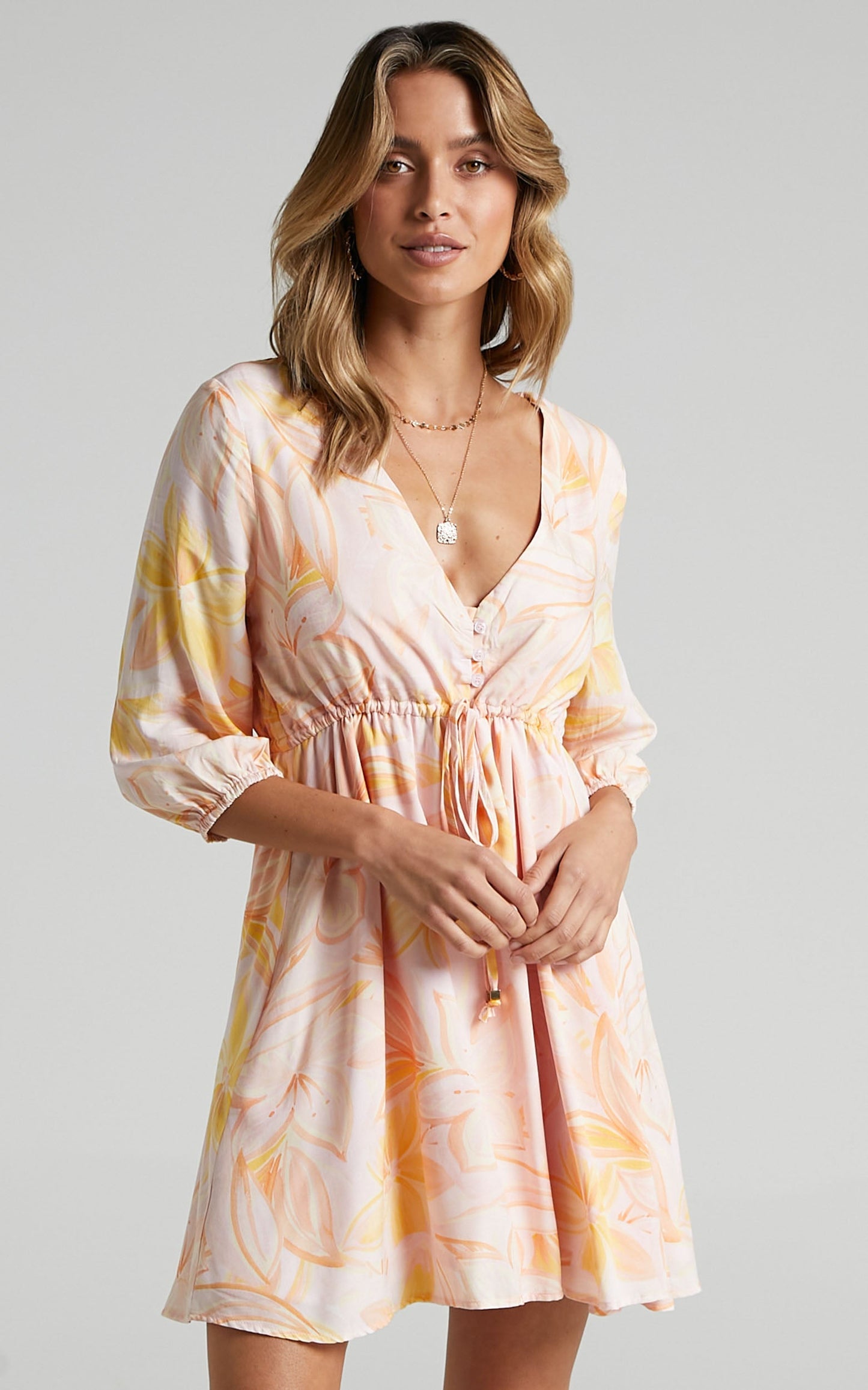 Lilliana Dress in Summer Floral