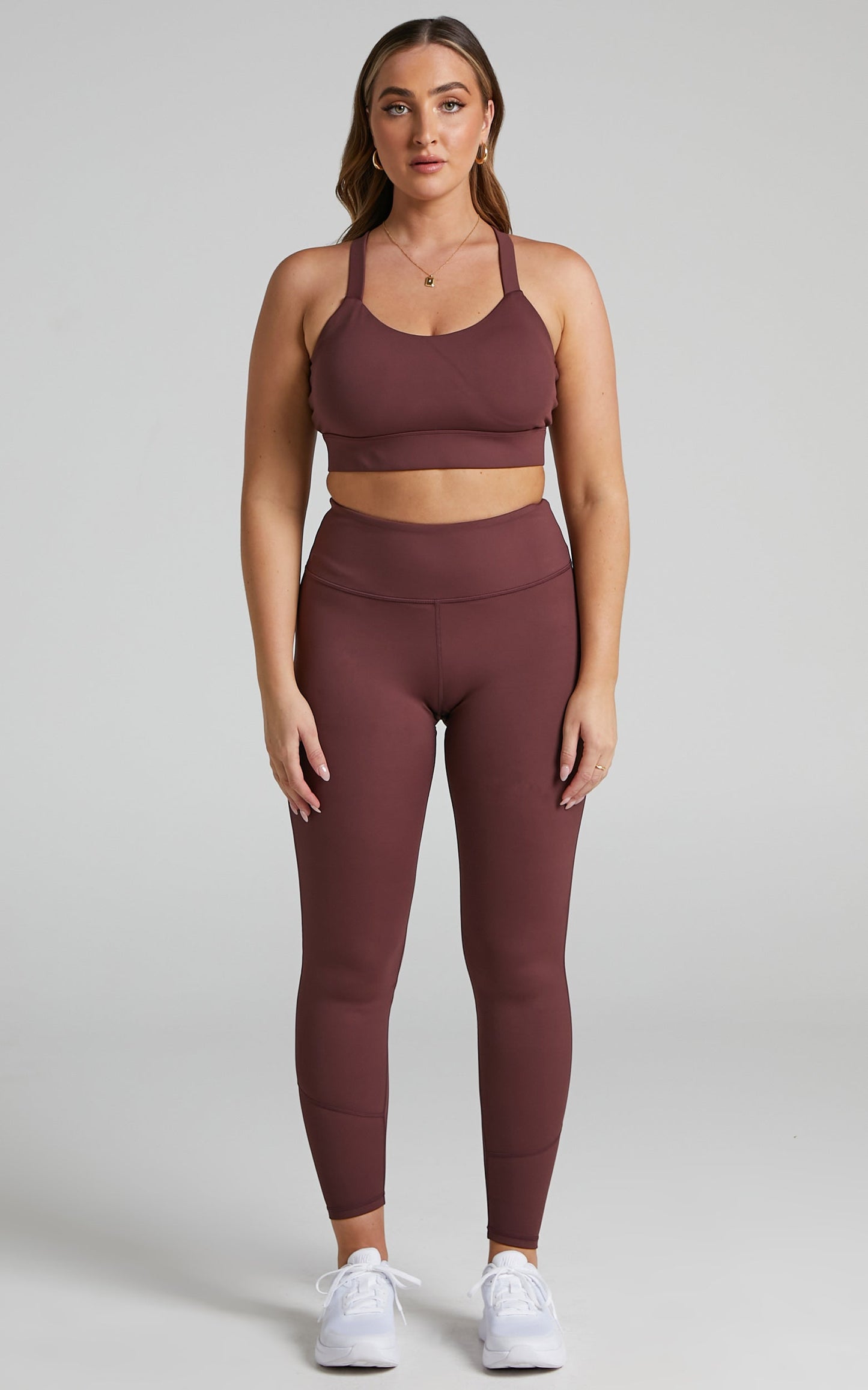 Lilybod - BASELINE-XR Sports Bra in Sable