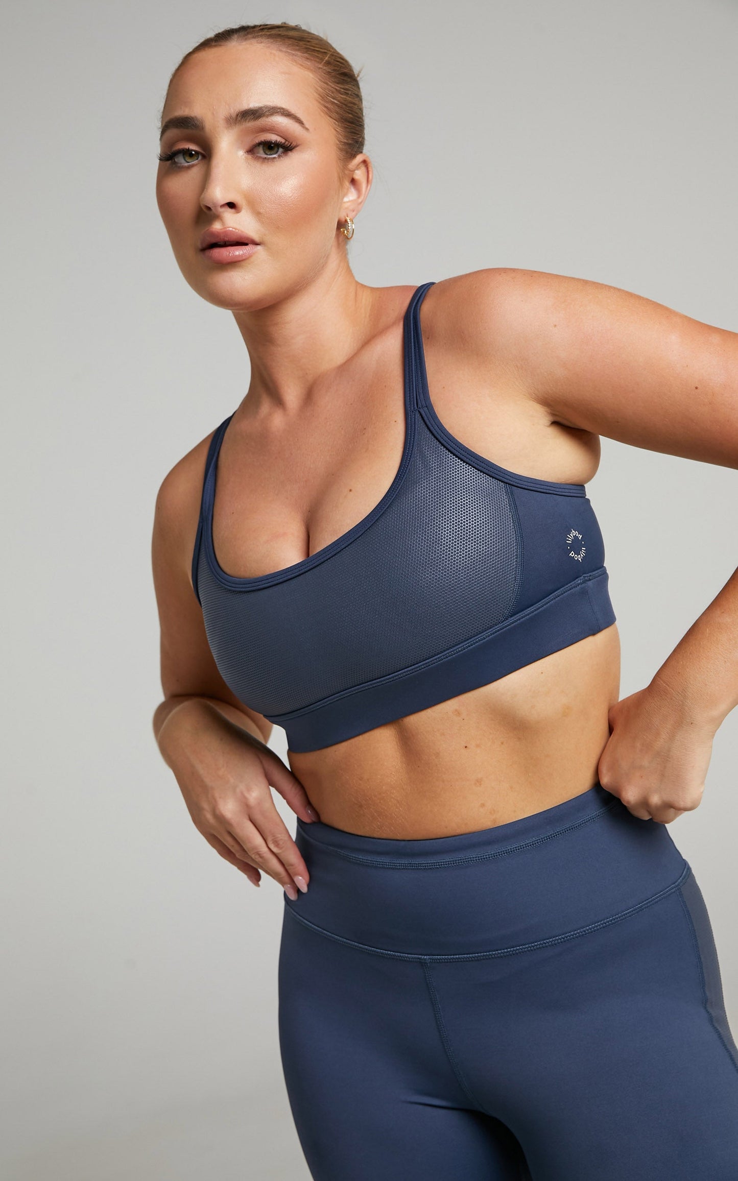 Lilybod - River-XR Sports Bra in Blue Nights
