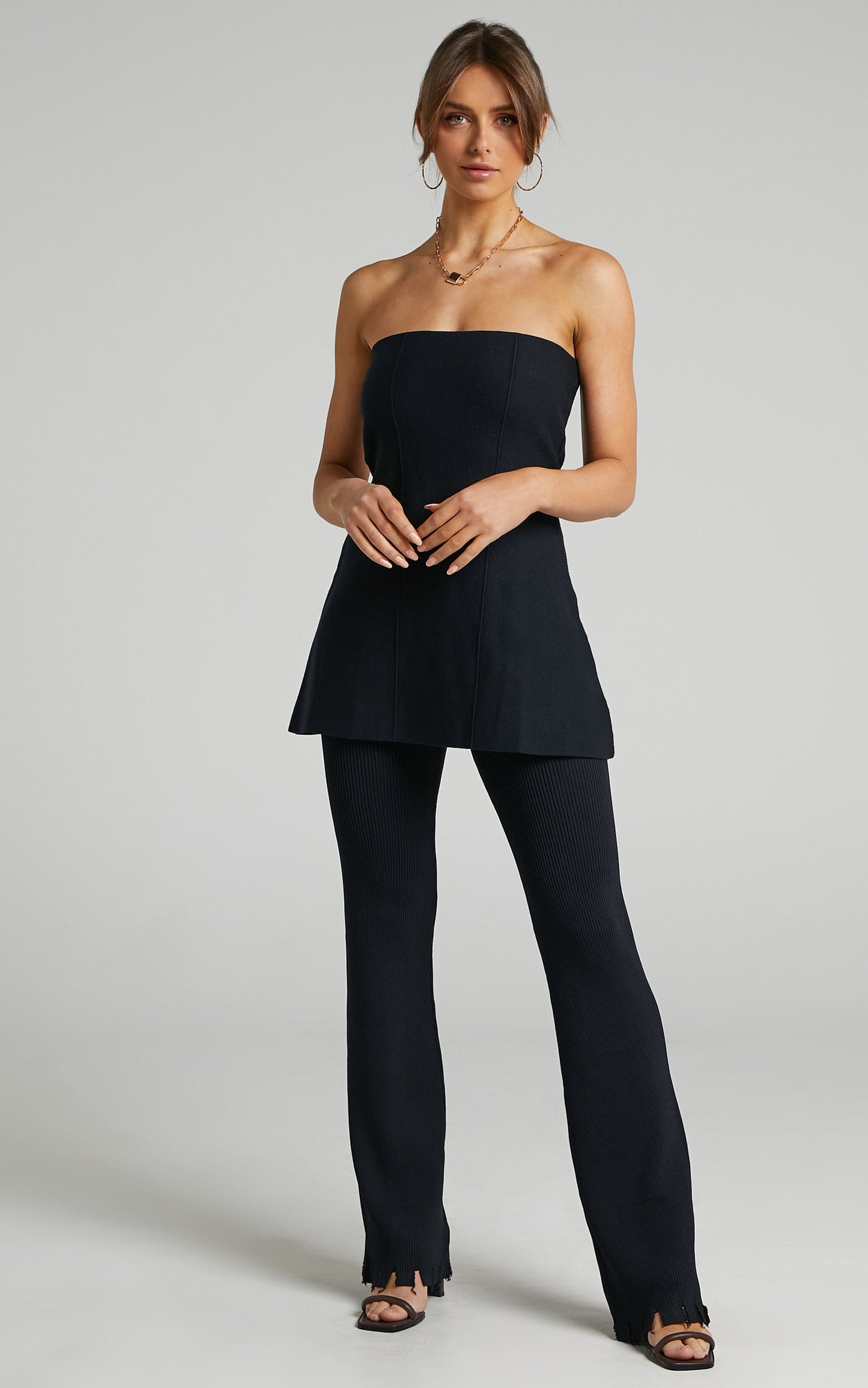 Lioness - Anderson Strapless Top in Black