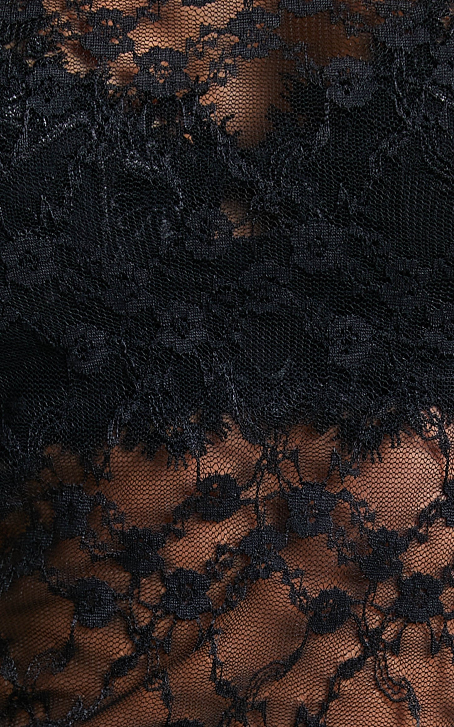 Lioness - Cupid Lace Mini Dress in Black